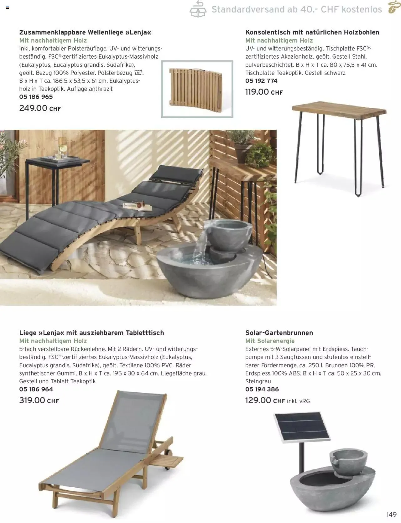 Tchibo Aktionen von 22. April bis 31. Dezember 2024 - Prospekt seite  149