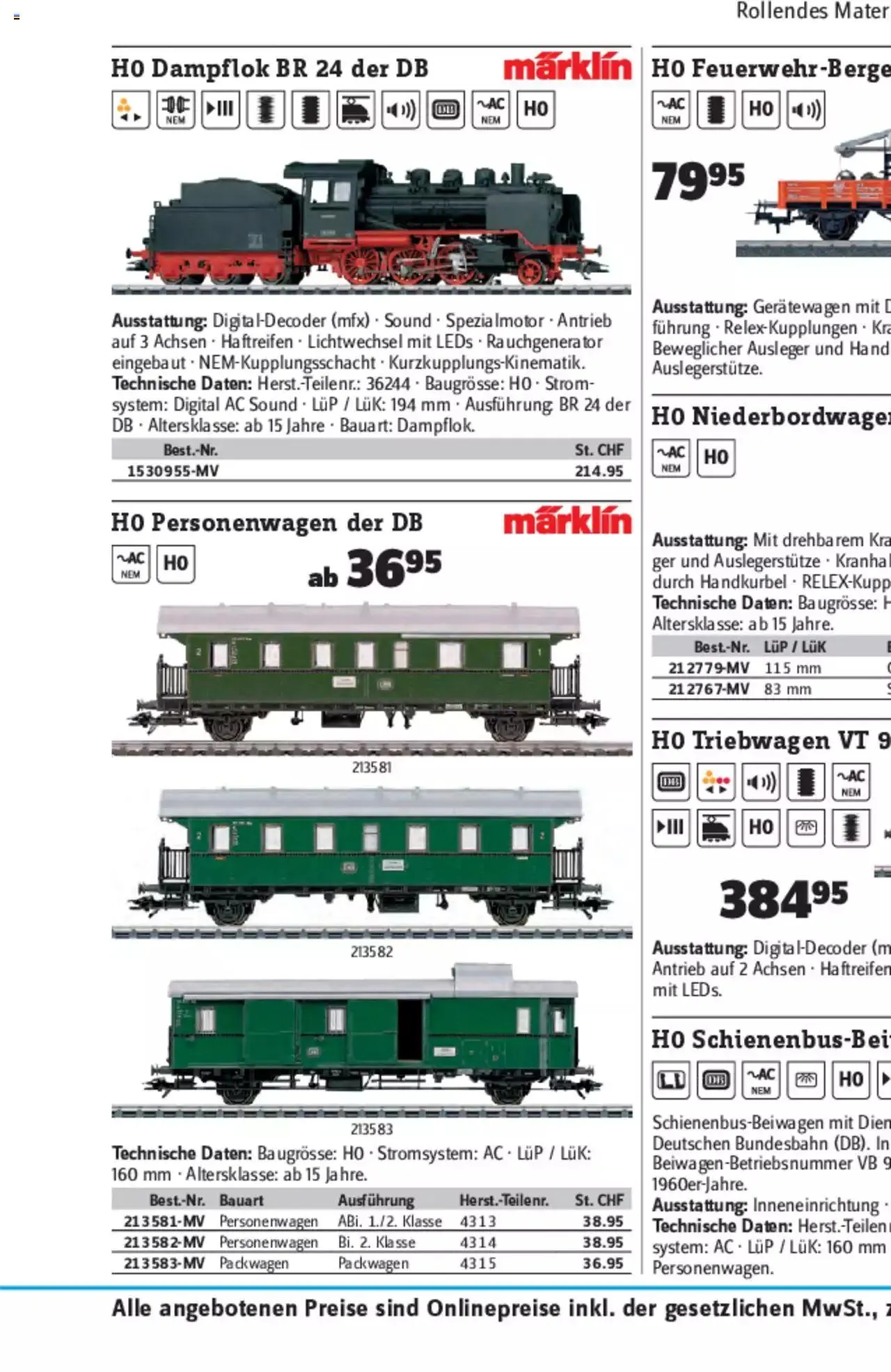 Conrad - Modellbahn Katalog 2022/23 von 5. September bis 31. Dezember 2023 - Prospekt seite  21
