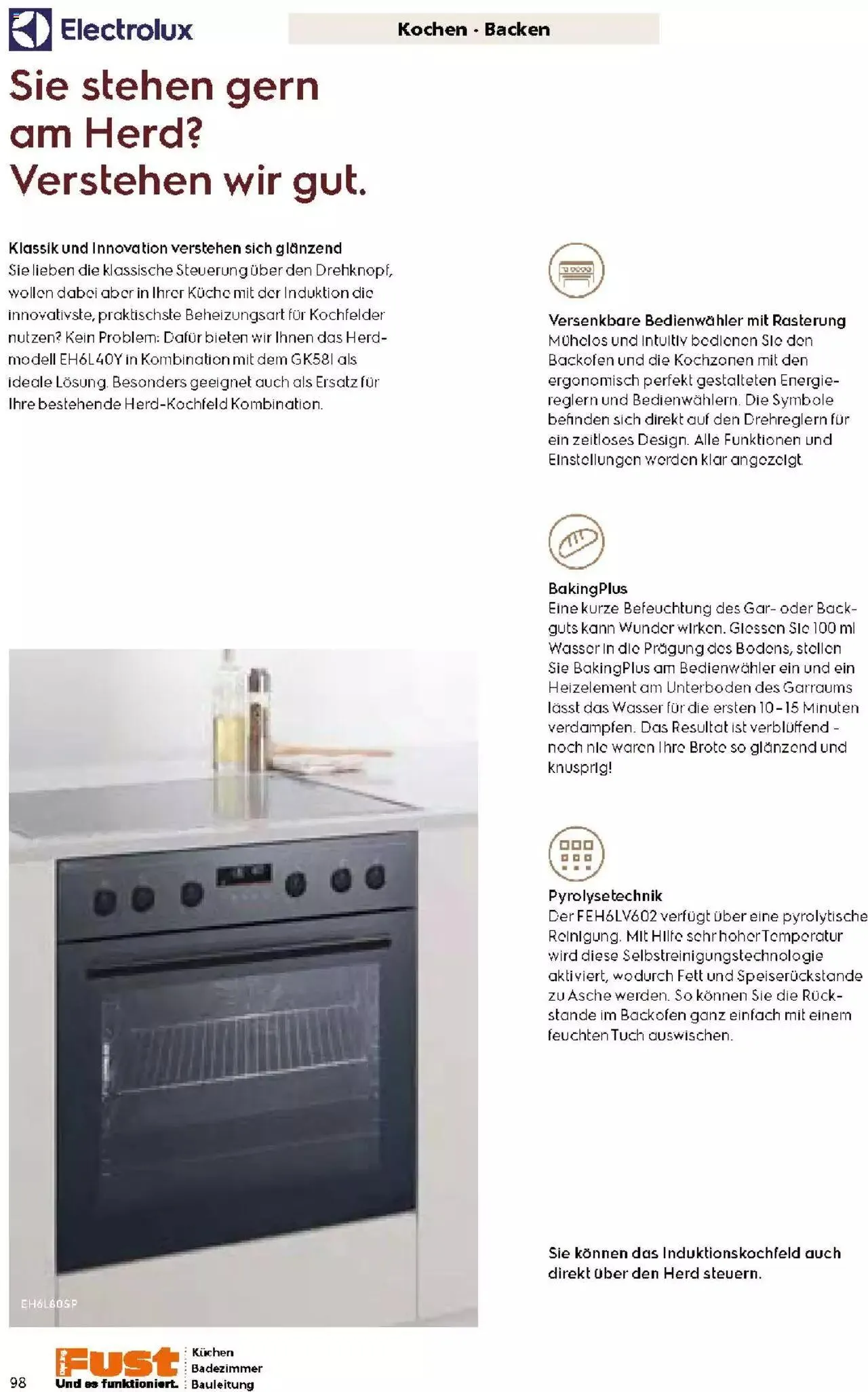 Fust Küchen- und Badezimmerprospekt von 4. März bis 31. Dezember 2024 - Prospekt seite 98
