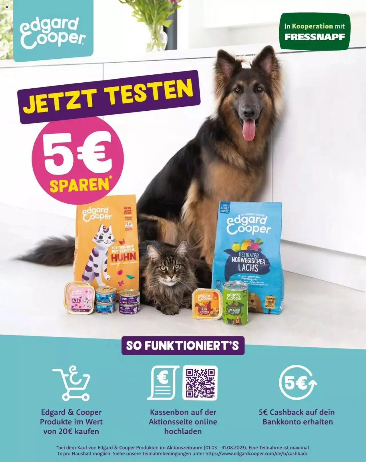 Fressnapf Magazin von 1. Mai bis 31. Dezember 2023 - Prospekt seite  56