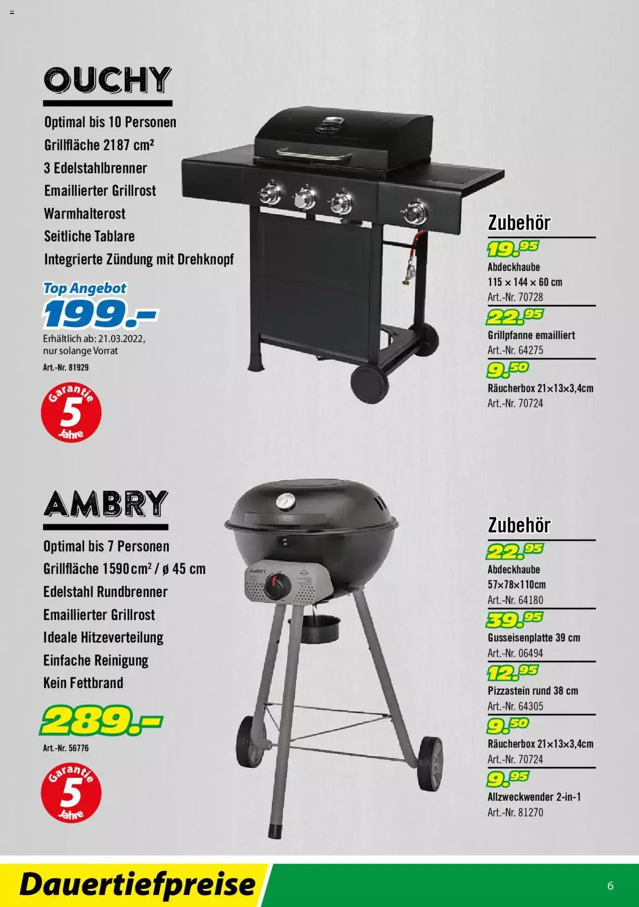 Landi - Grill 2022 von 1. April bis 31. Dezember 2023 - Prospekt seite 6