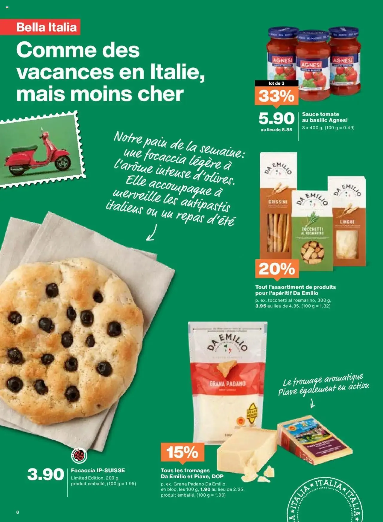 Migros Aktionen von 6. August bis 12. August 2024 - Prospekt seite  8