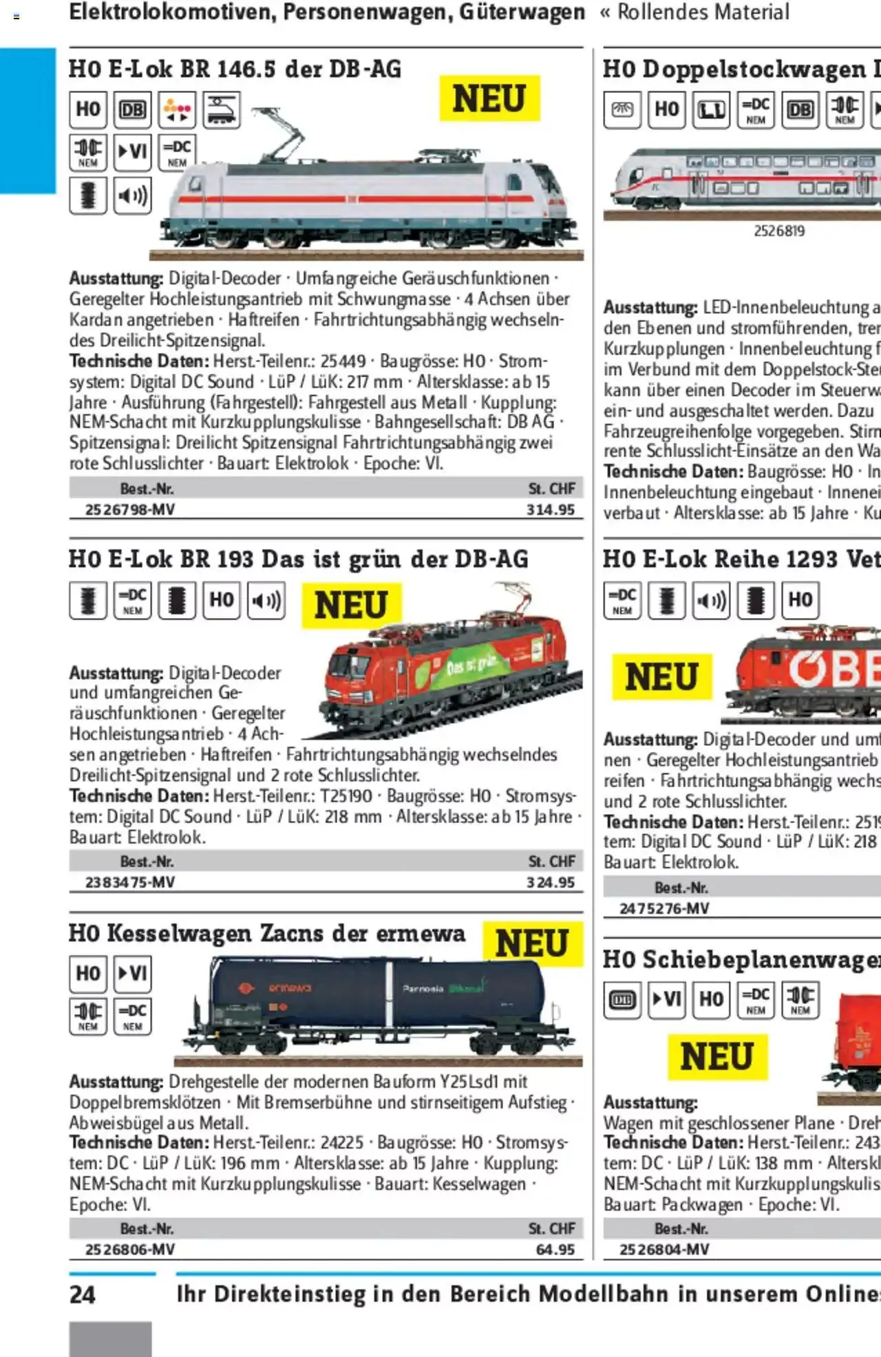 Conrad - Modellbahn Katalog 2022/23 von 5. September bis 31. Dezember 2023 - Prospekt seite  51