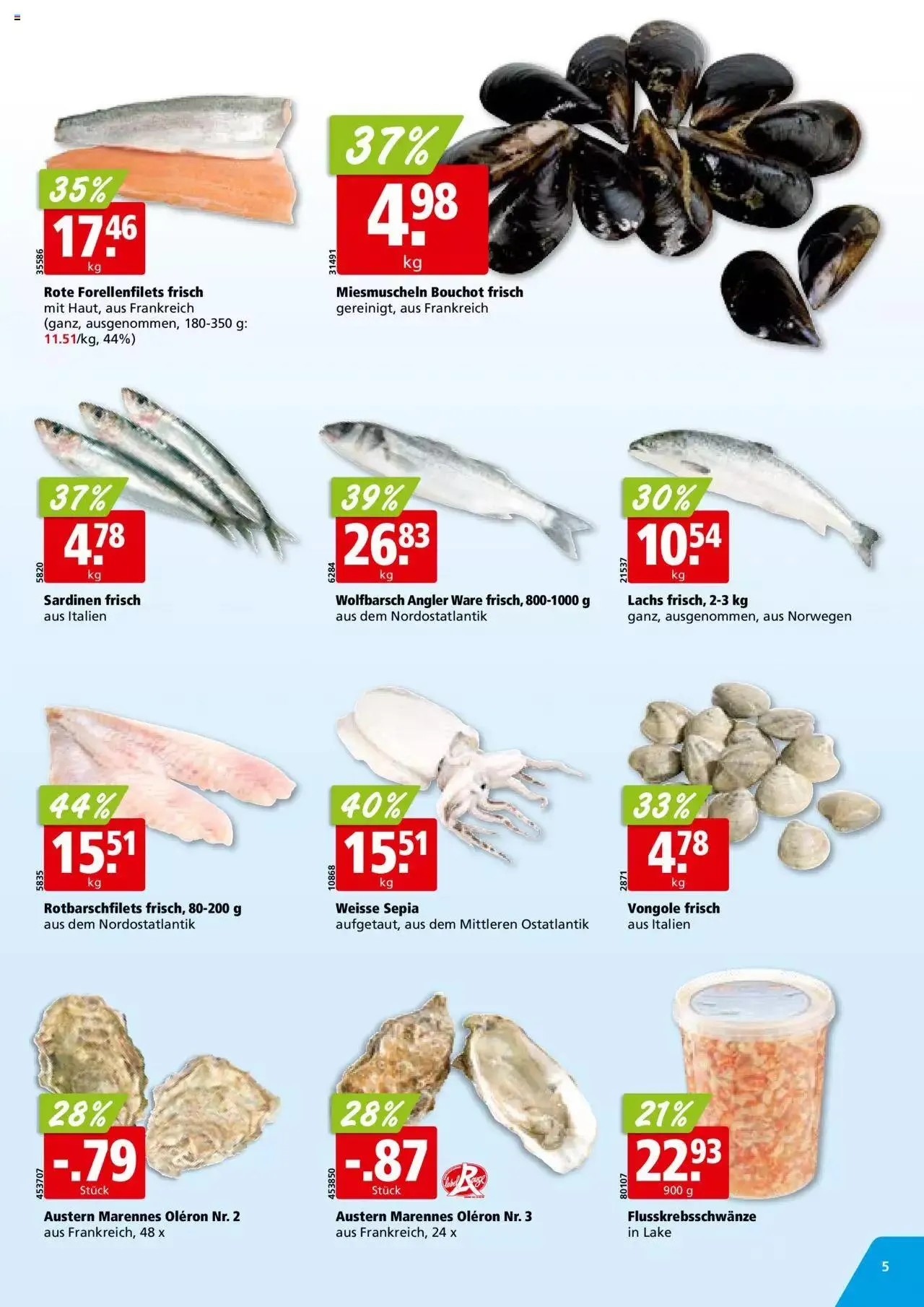 Aligro Aktionen - Chavannes, Matran, Genf, Sitten von 4. Dezember bis 9. Dezember 2023 - Prospekt seite  5