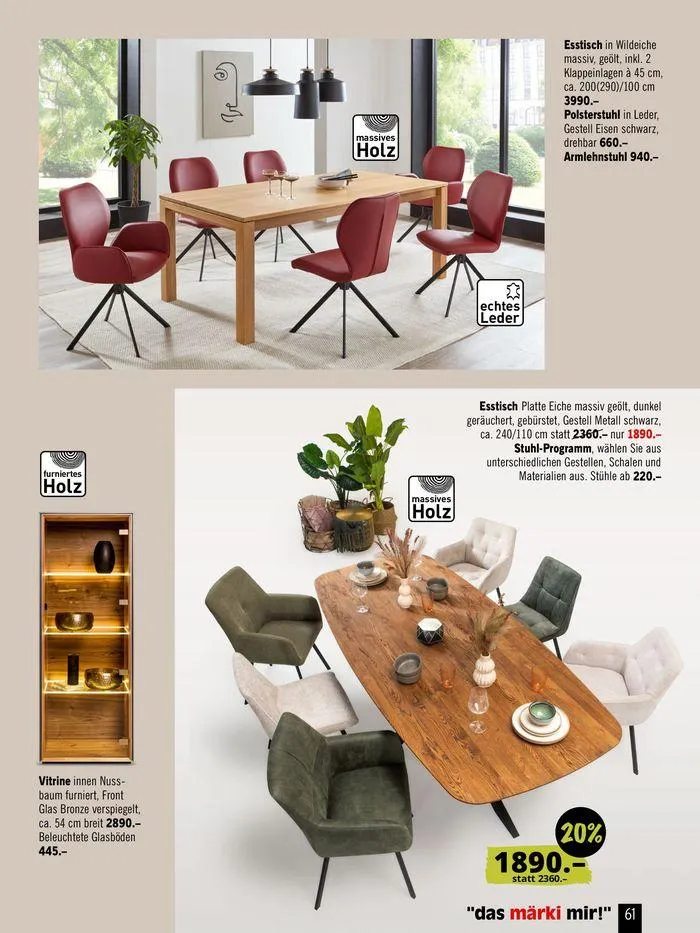 Frühjahr 2024 von 21. März bis 15. Juni 2024 - Prospekt seite 61