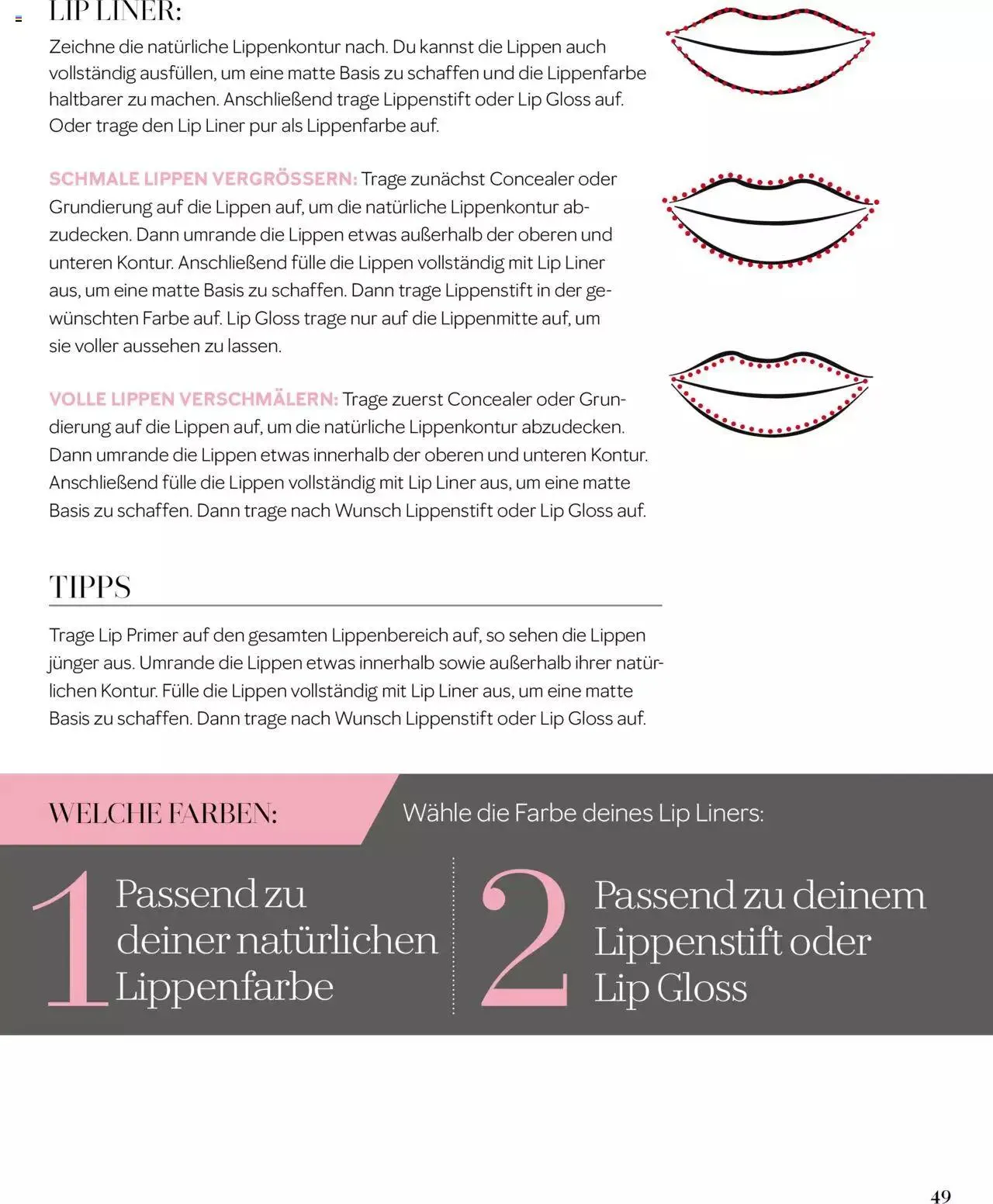 Mary Kay - Make-up Trainer von 16. September bis 31. Dezember 2023 - Prospekt seite  49