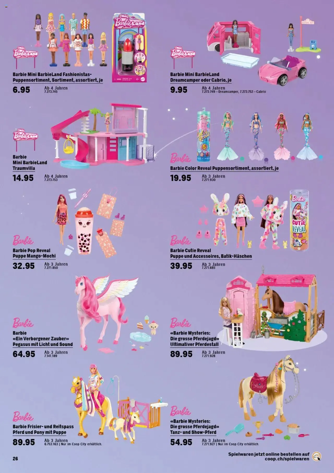 Coop City Aktionen Magische Geschenkideen von 14. Oktober bis 31. Dezember 2024 - Prospekt seite  28