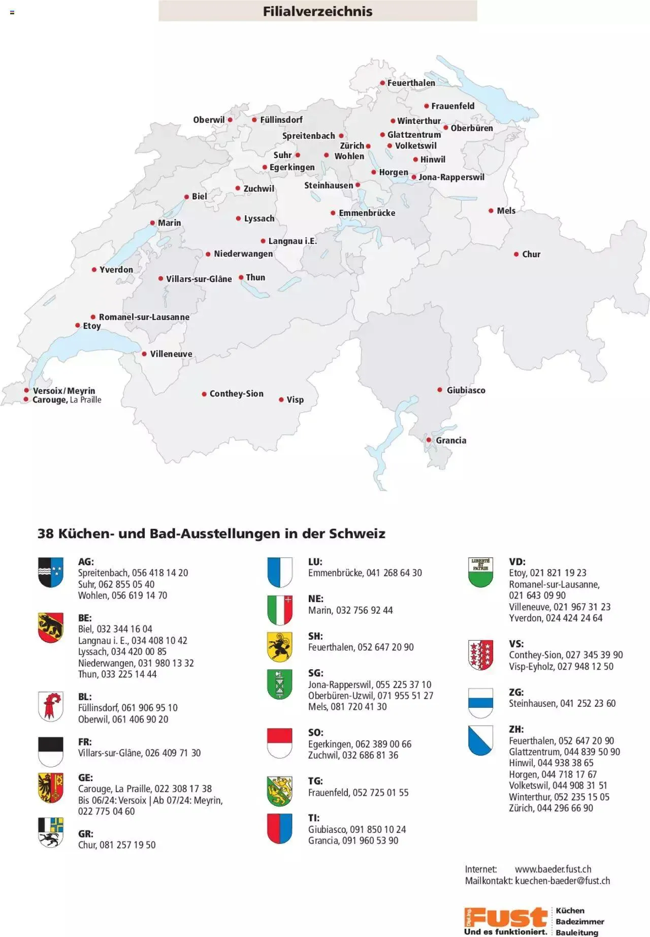 Fust Aktionen Badezimmermagazin von 17. April bis 31. Dezember 2024 - Prospekt seite  295