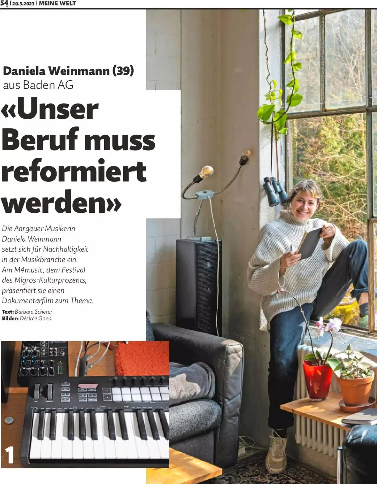 Migros - Magazin von 20. März bis 31. Dezember 2023 - Prospekt seite 54