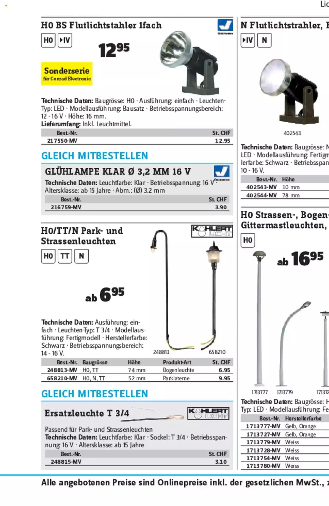 Conrad - Modellbahn Katalog 2022/23 von 5. September bis 31. Dezember 2023 - Prospekt seite  421