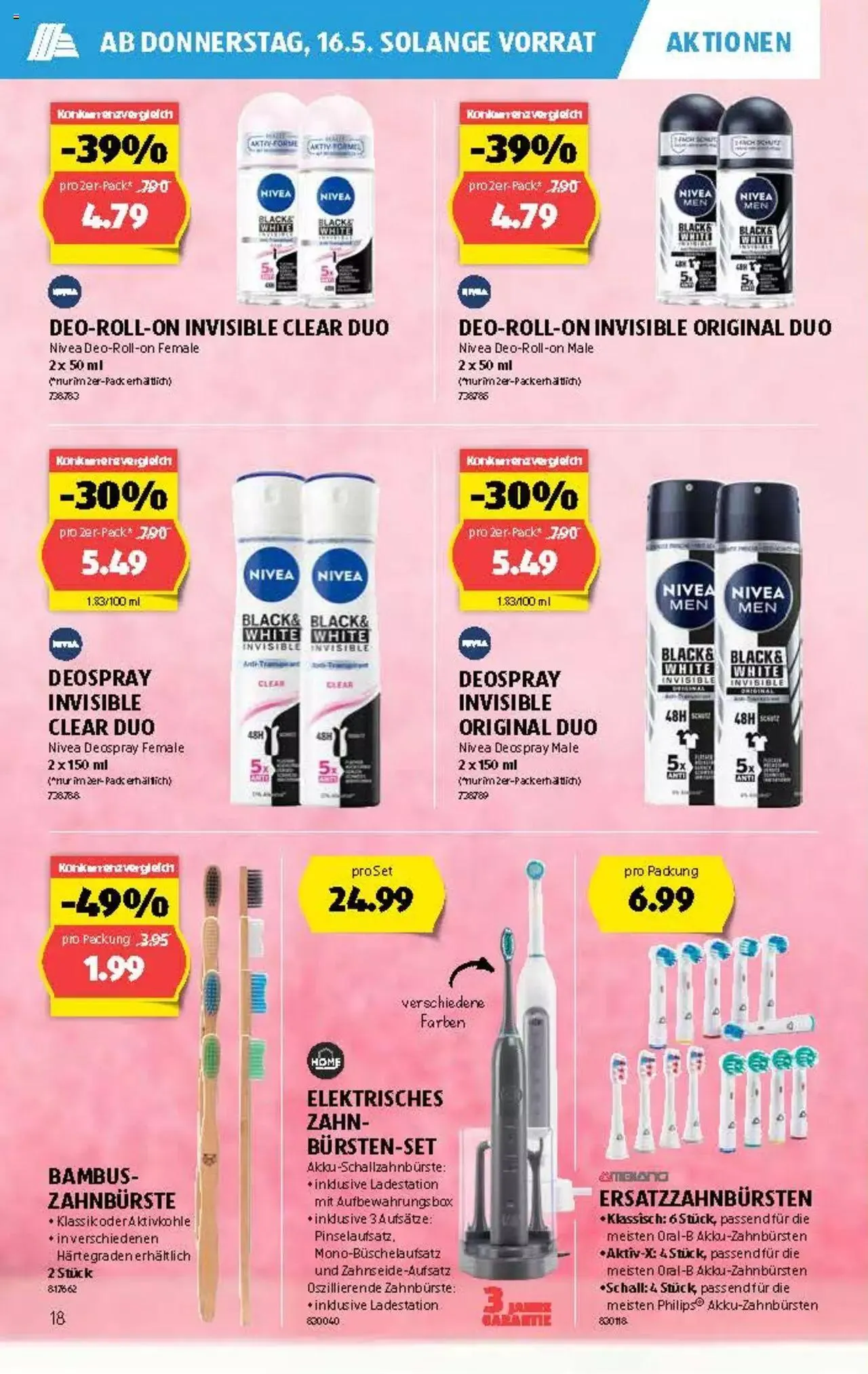 Aldi Aktionen von 16. Mai bis 22. Mai 2024 - Prospekt seite  17