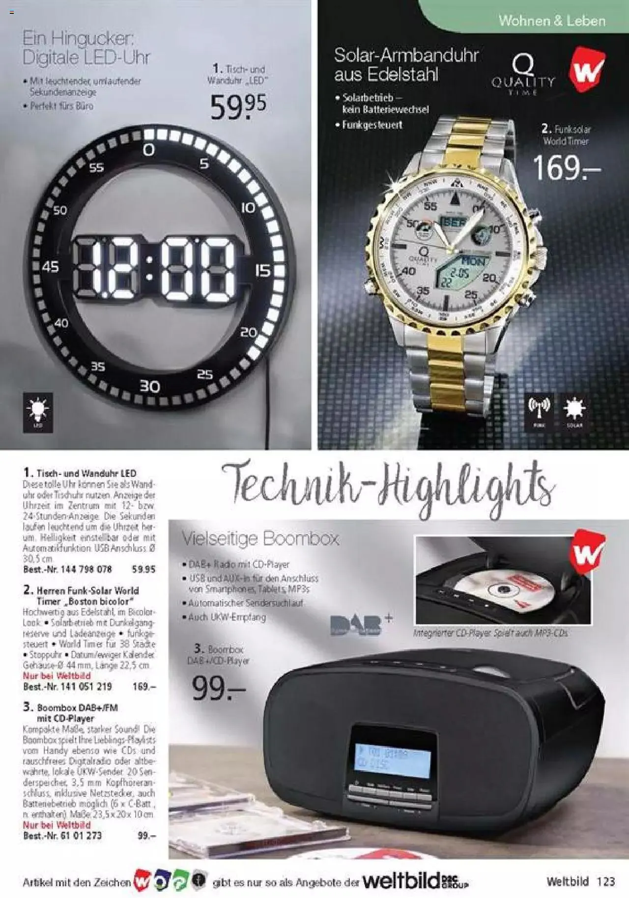 Weltbild - Aktueller Prospekt von 27. Januar bis 31. Dezember 2023 - Prospekt seite  123