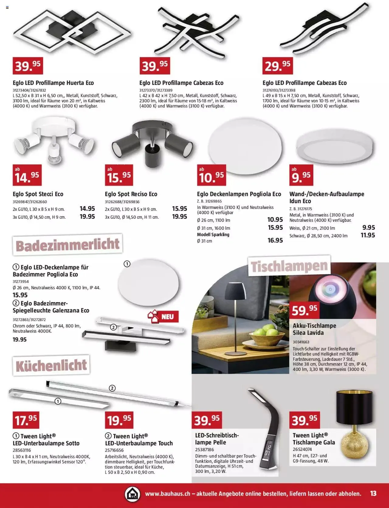 Bauhaus Aktionen von 2. Oktober bis 29. Oktober 2023 - Prospekt seite  13