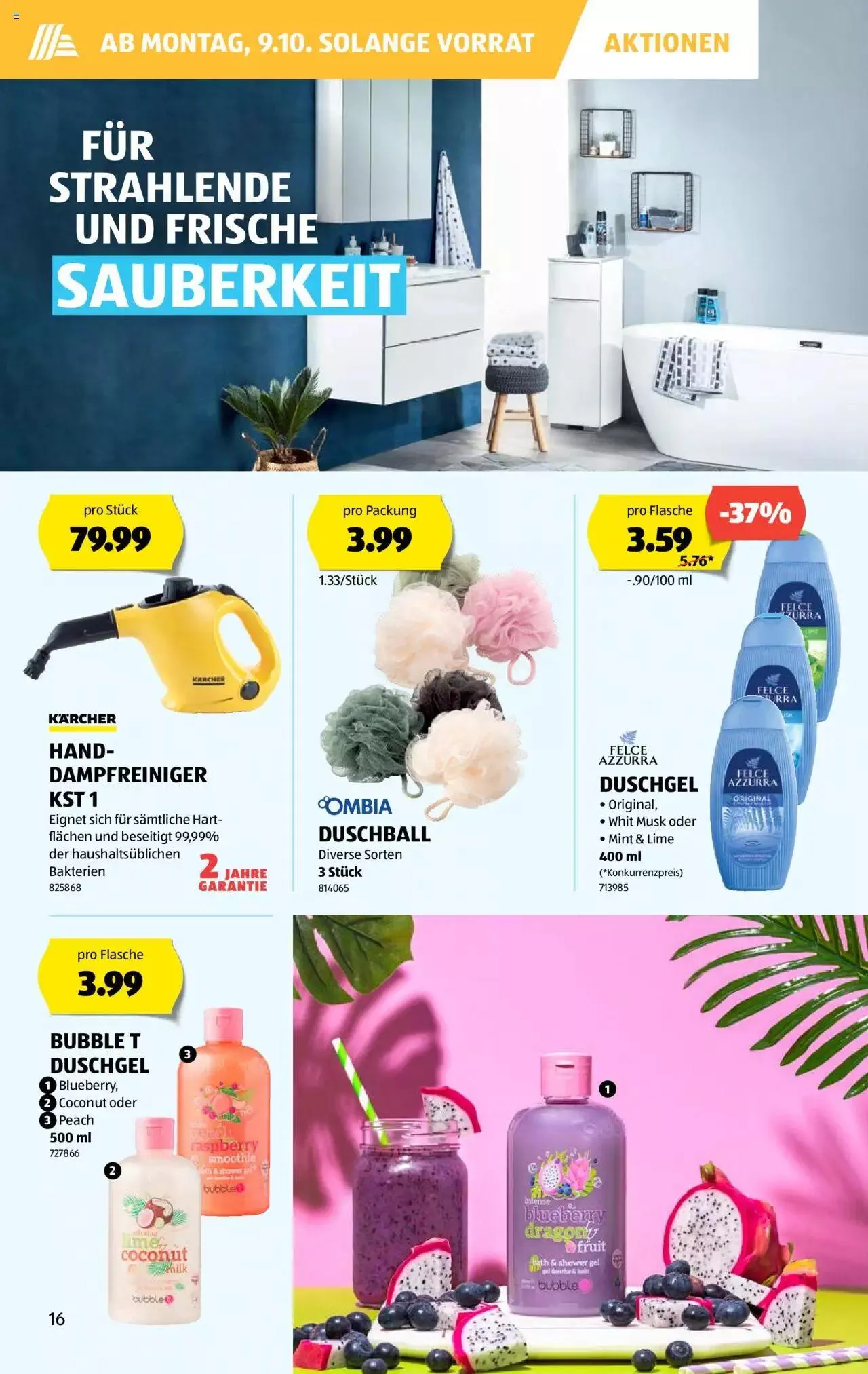Aldi Aktionen von 5. Oktober bis 11. Oktober 2023 - Prospekt seite 16