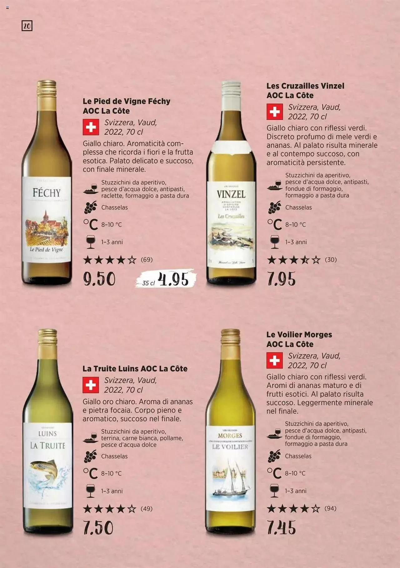 Denner Guida dei vini 2023 / 2024 IT von 11. September bis 31. Dezember 2023 - Prospekt seite  20