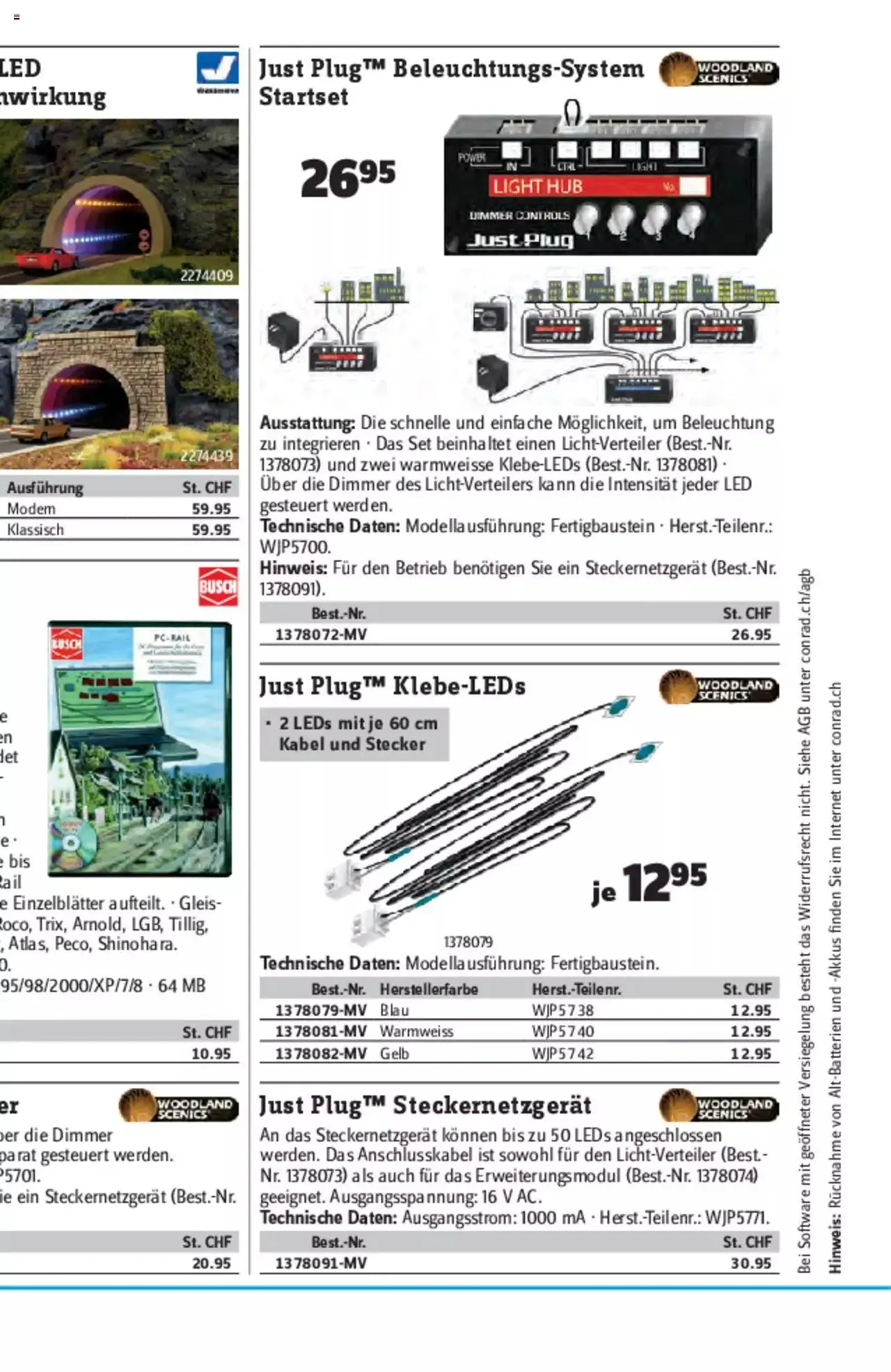 Conrad - Modellbahn Katalog 2022/23 von 5. September bis 31. Dezember 2023 - Prospekt seite  500
