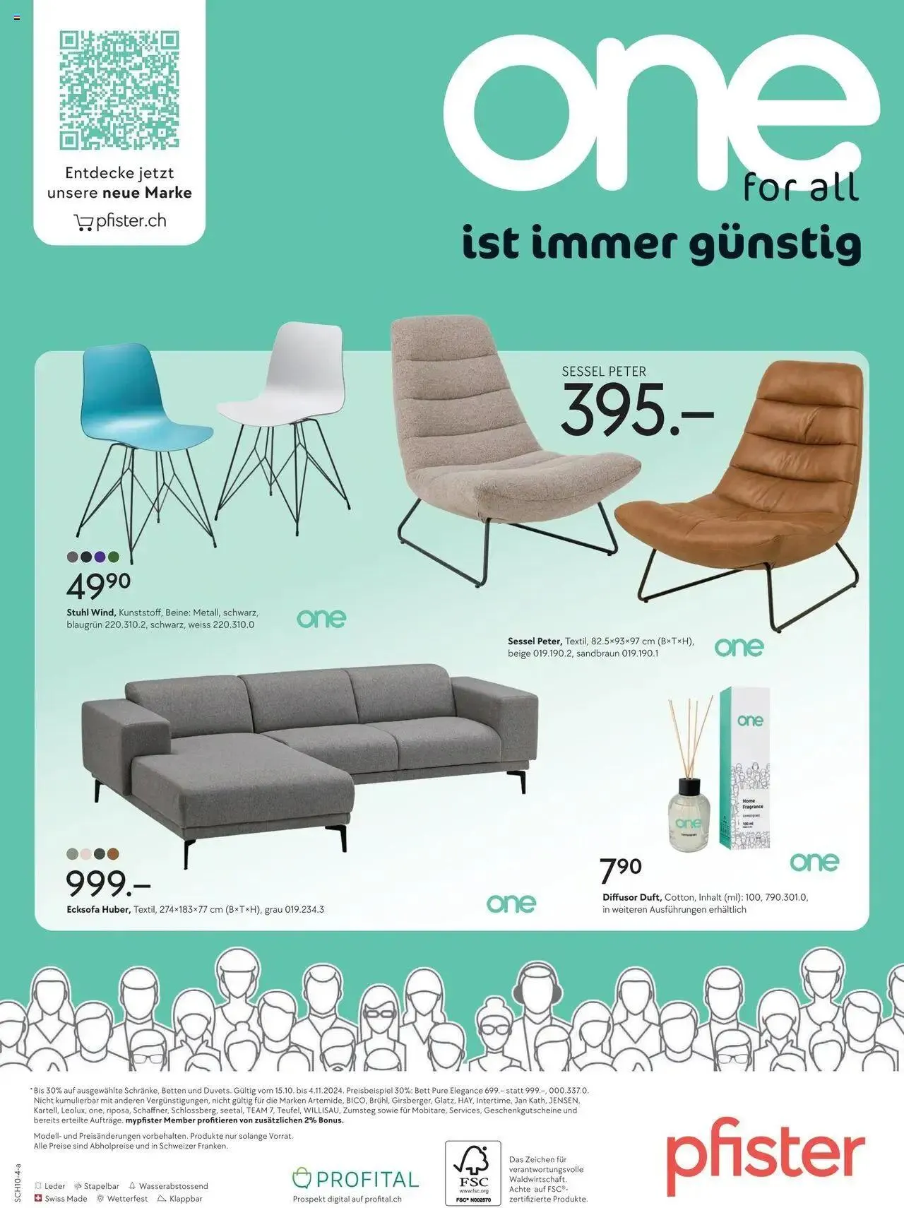 Pfister Aktionen von 15. Oktober bis 4. November 2024 - Prospekt seite  24
