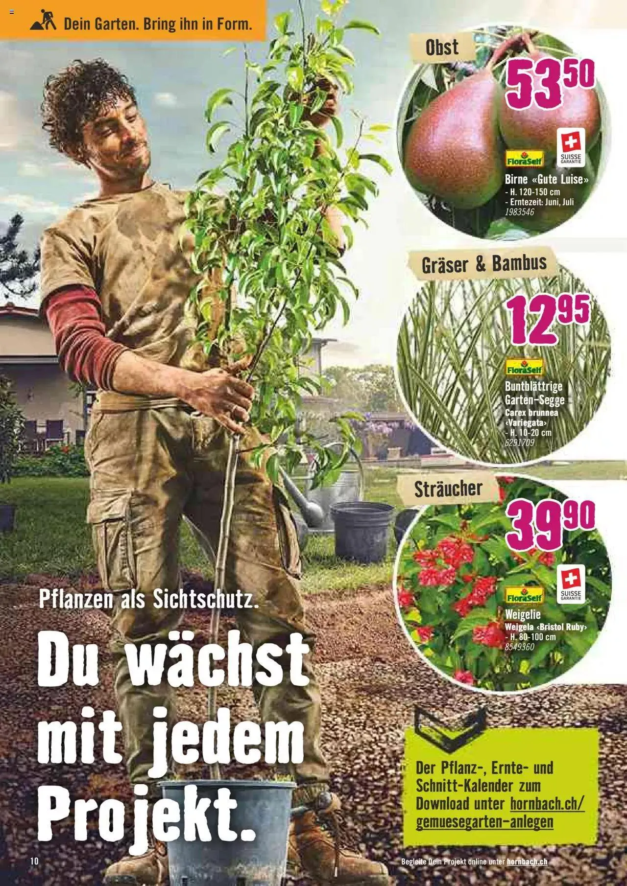 Hornbach Aktionen von 1. Mai bis 31. Dezember 2023 - Prospekt seite  10