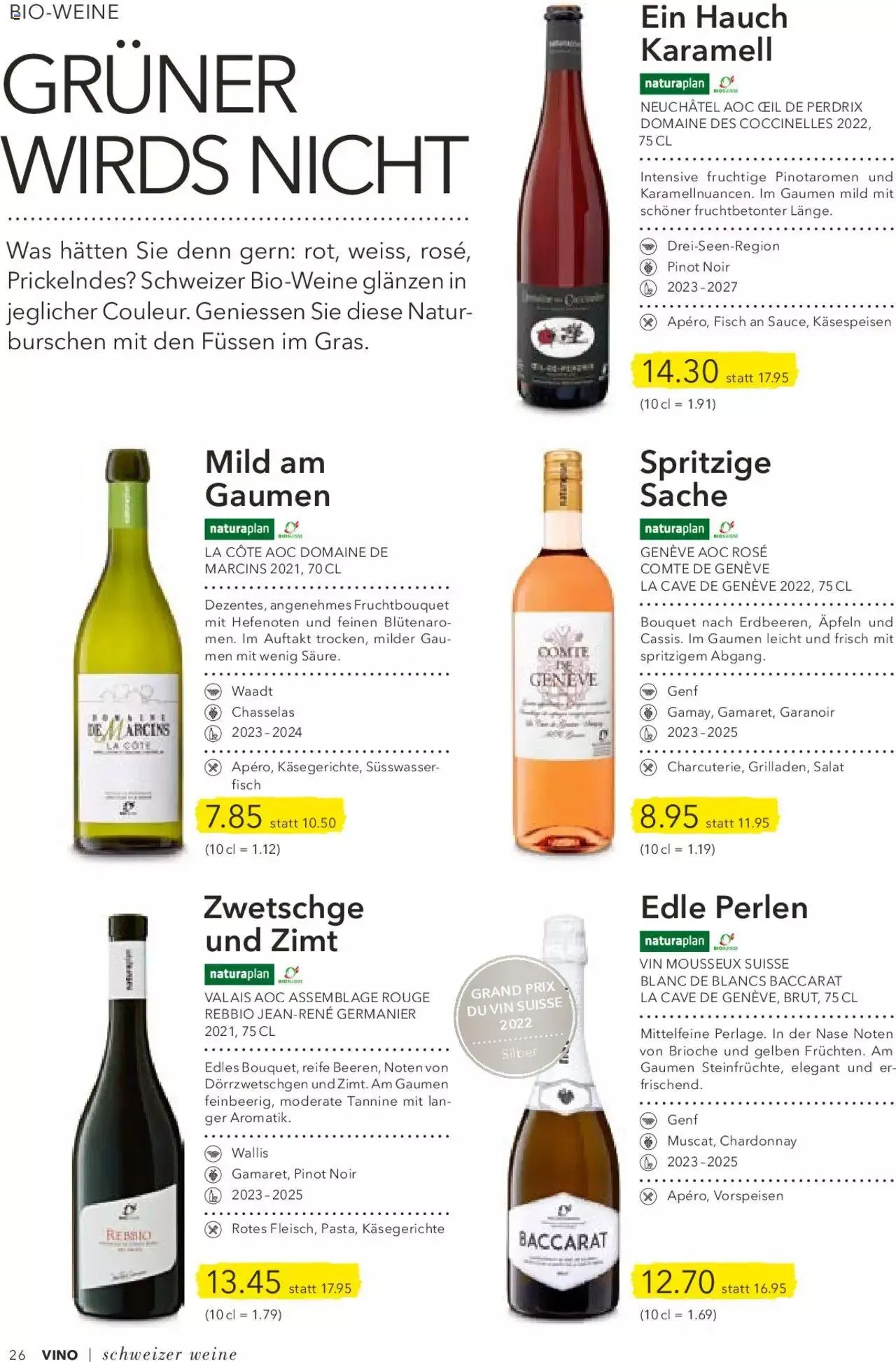 Coop Aktionen - Vino von 30. Mai bis 31. Dezember 2023 - Prospekt seite  26