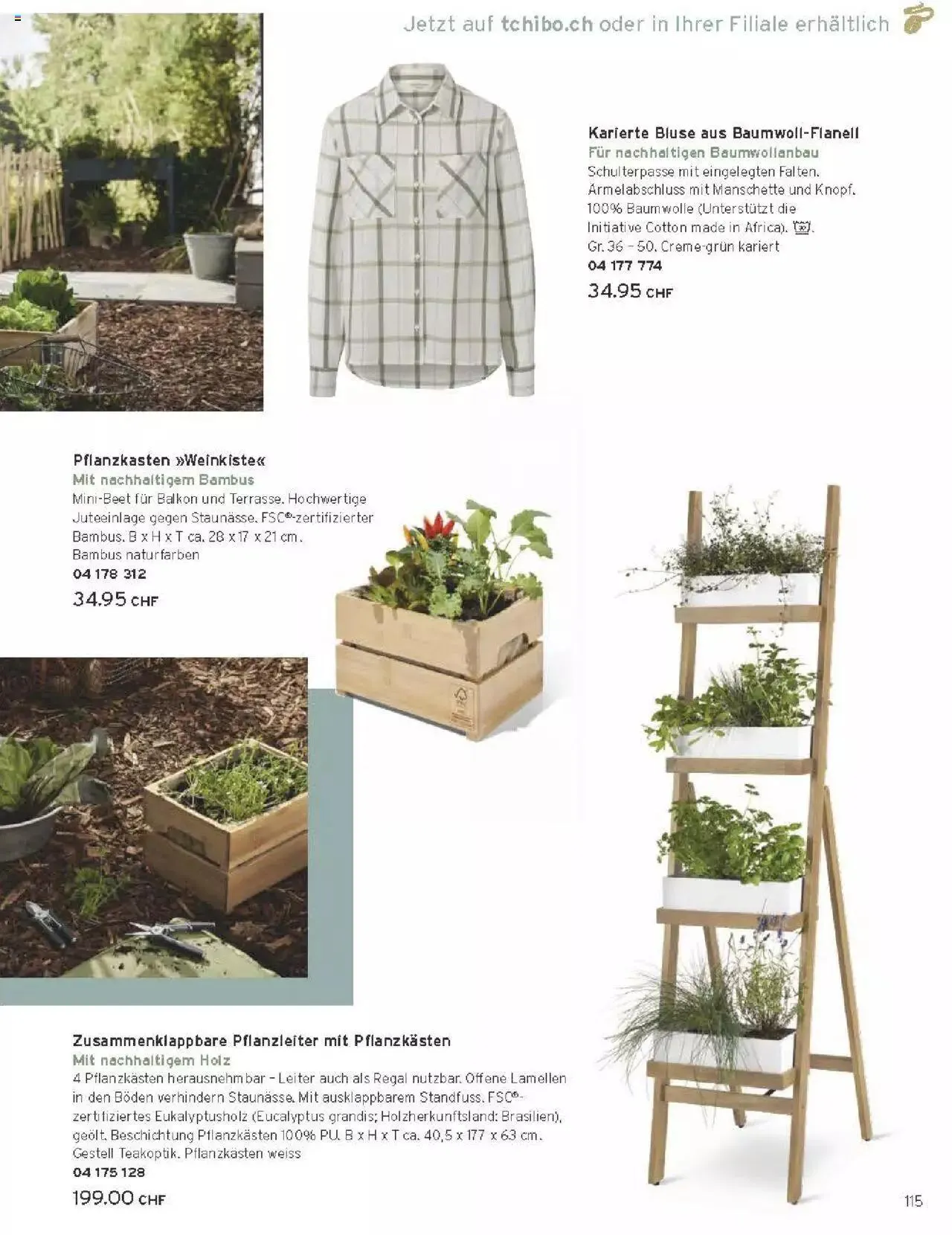 Tchibo Aktionen von 15. März bis 31. Dezember 2024 - Prospekt seite  115