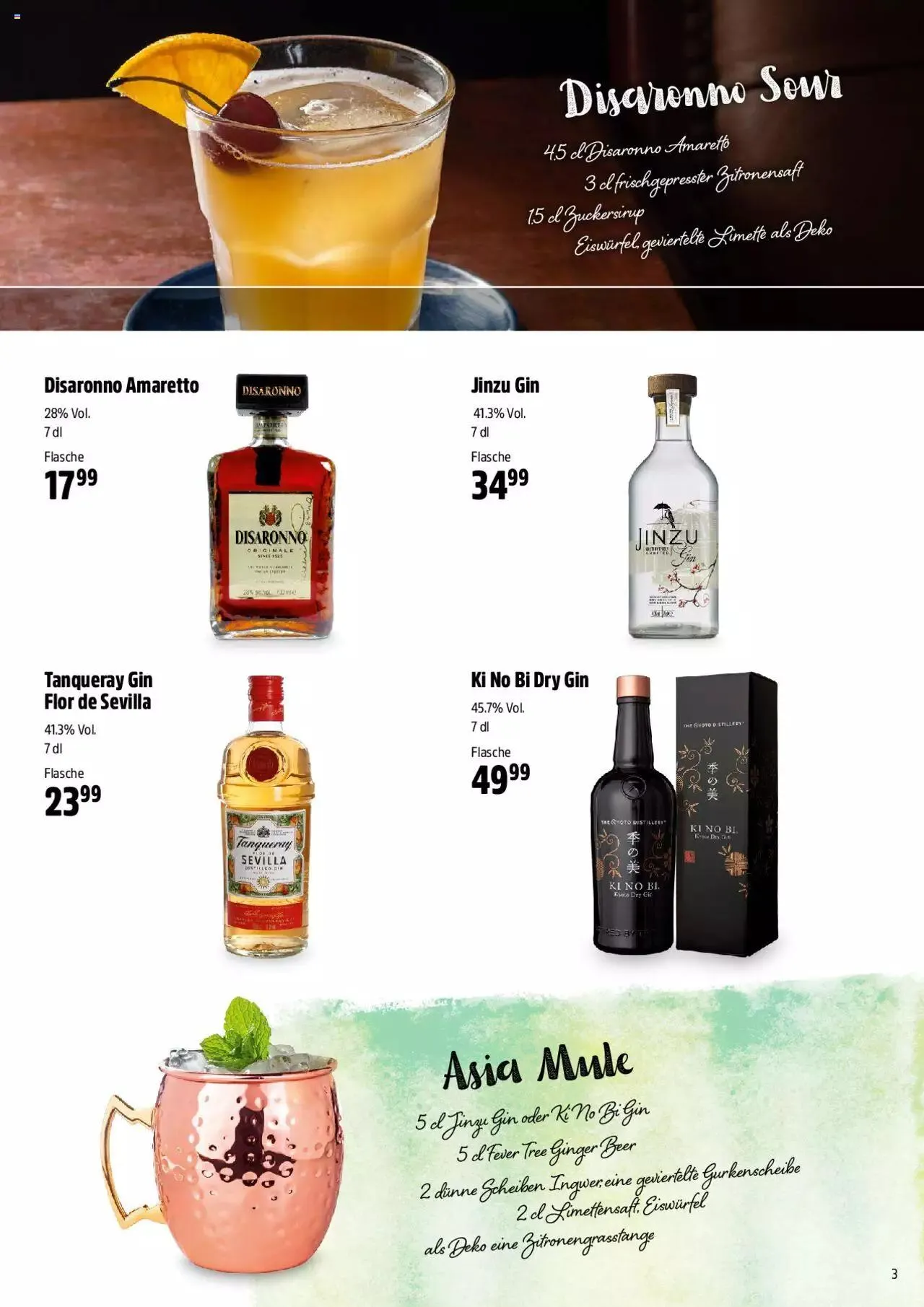 TopCC Aktionen Cocktails von 30. Mai bis 31. Dezember 2023 - Prospekt seite 3