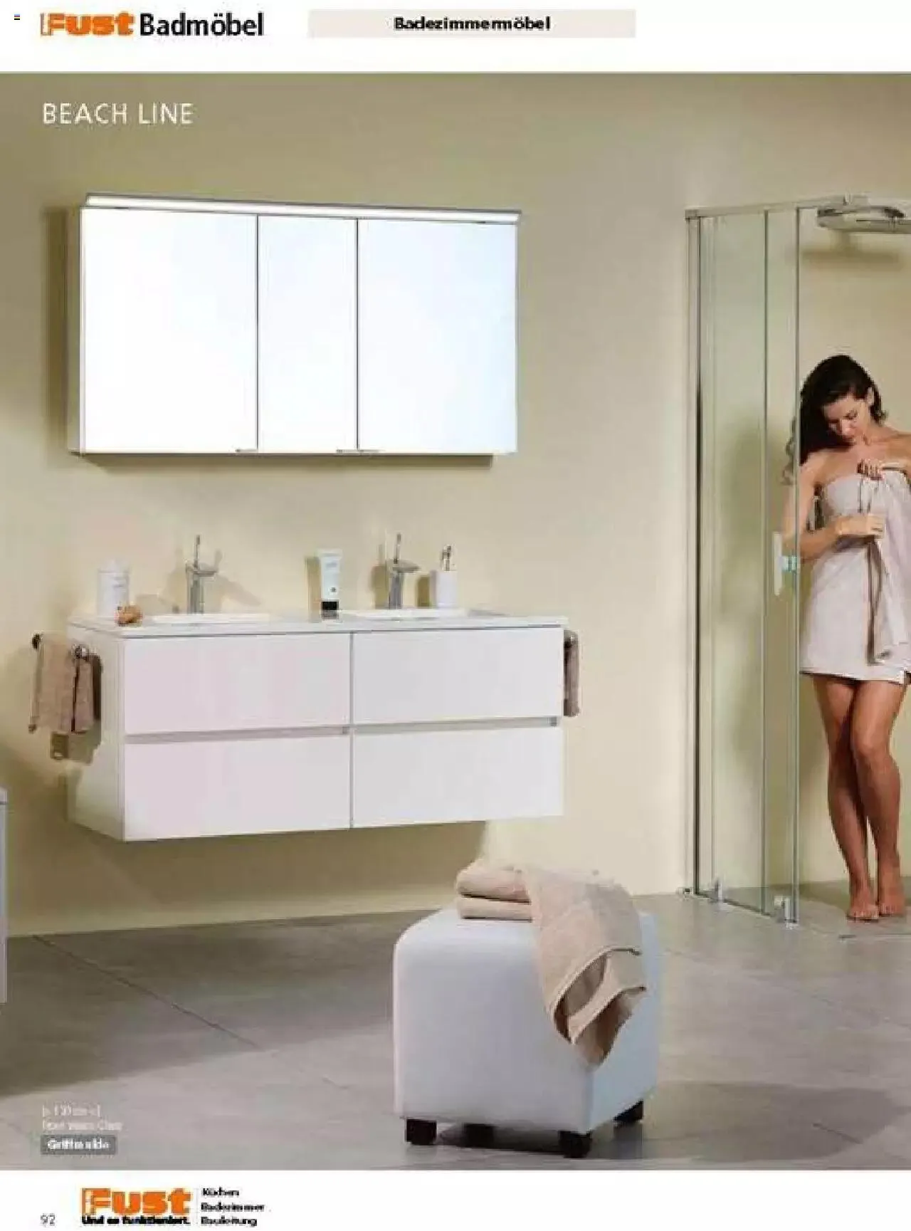 Fust Badezimmermagazin von 17. April bis 31. Dezember 2023 - Prospekt seite  92