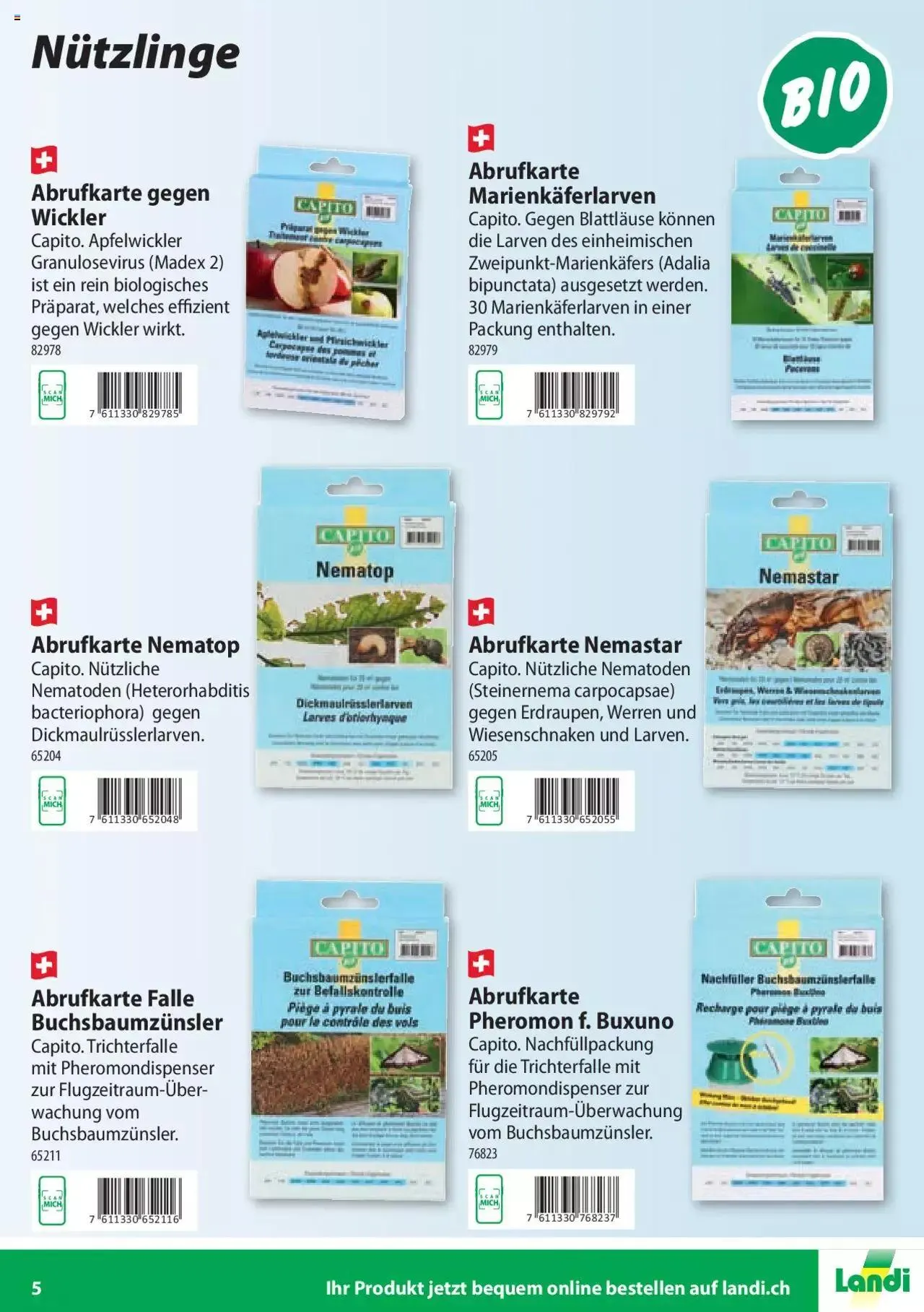 Landi Pflanzenschutz und Dünger 2023 von 7. März bis 31. Dezember 2023 - Prospekt seite  5