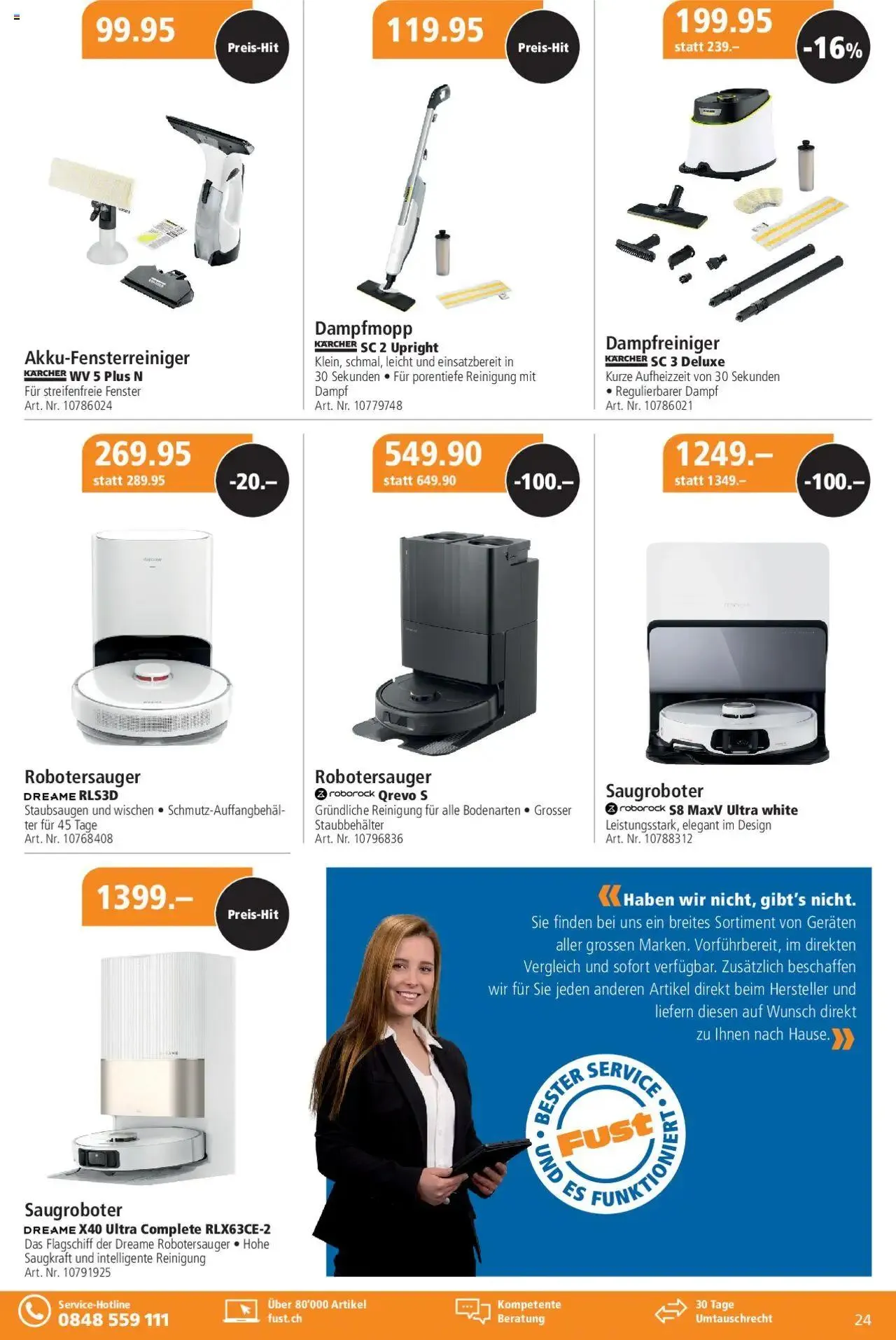 Fust Aktionen von 24. September bis 26. Oktober 2025 - Prospekt seite 24