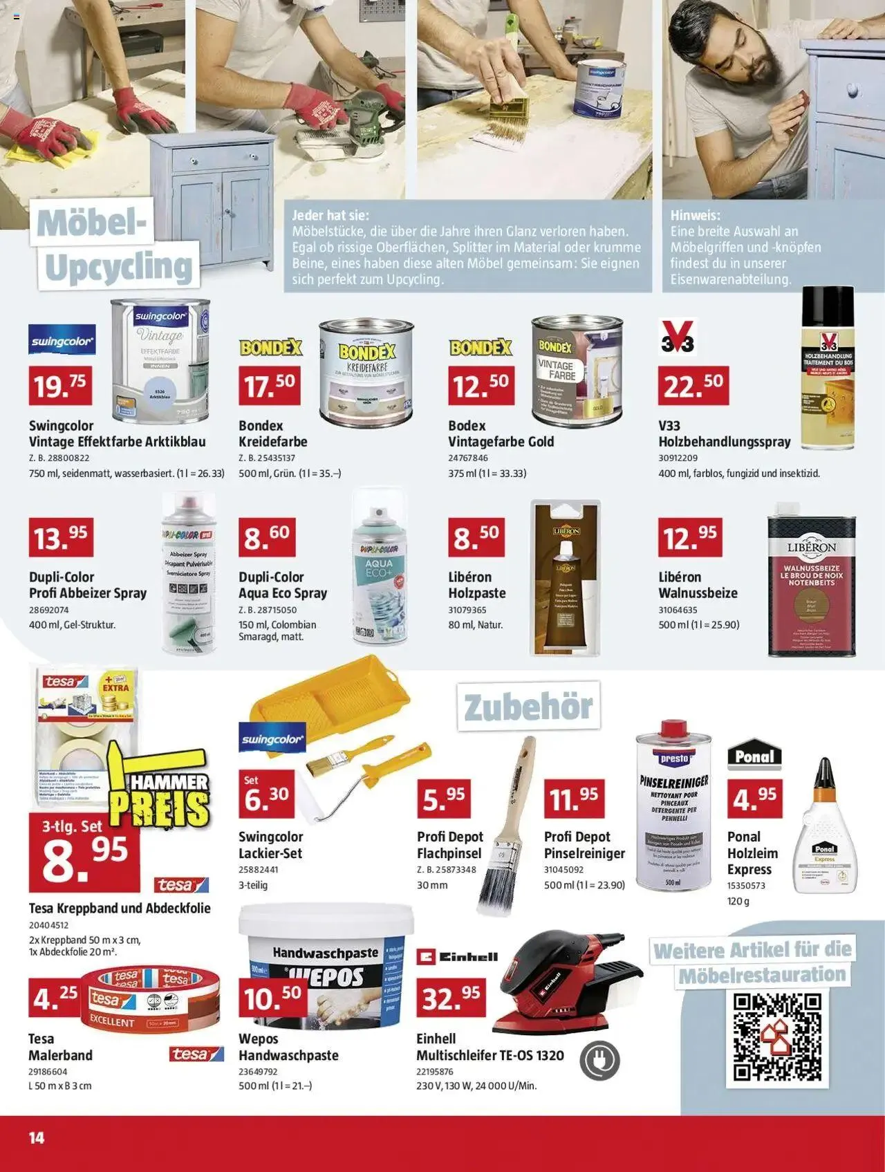 Bauhaus Aktionen von 30. September bis 27. Oktober 2024 - Prospekt seite 14