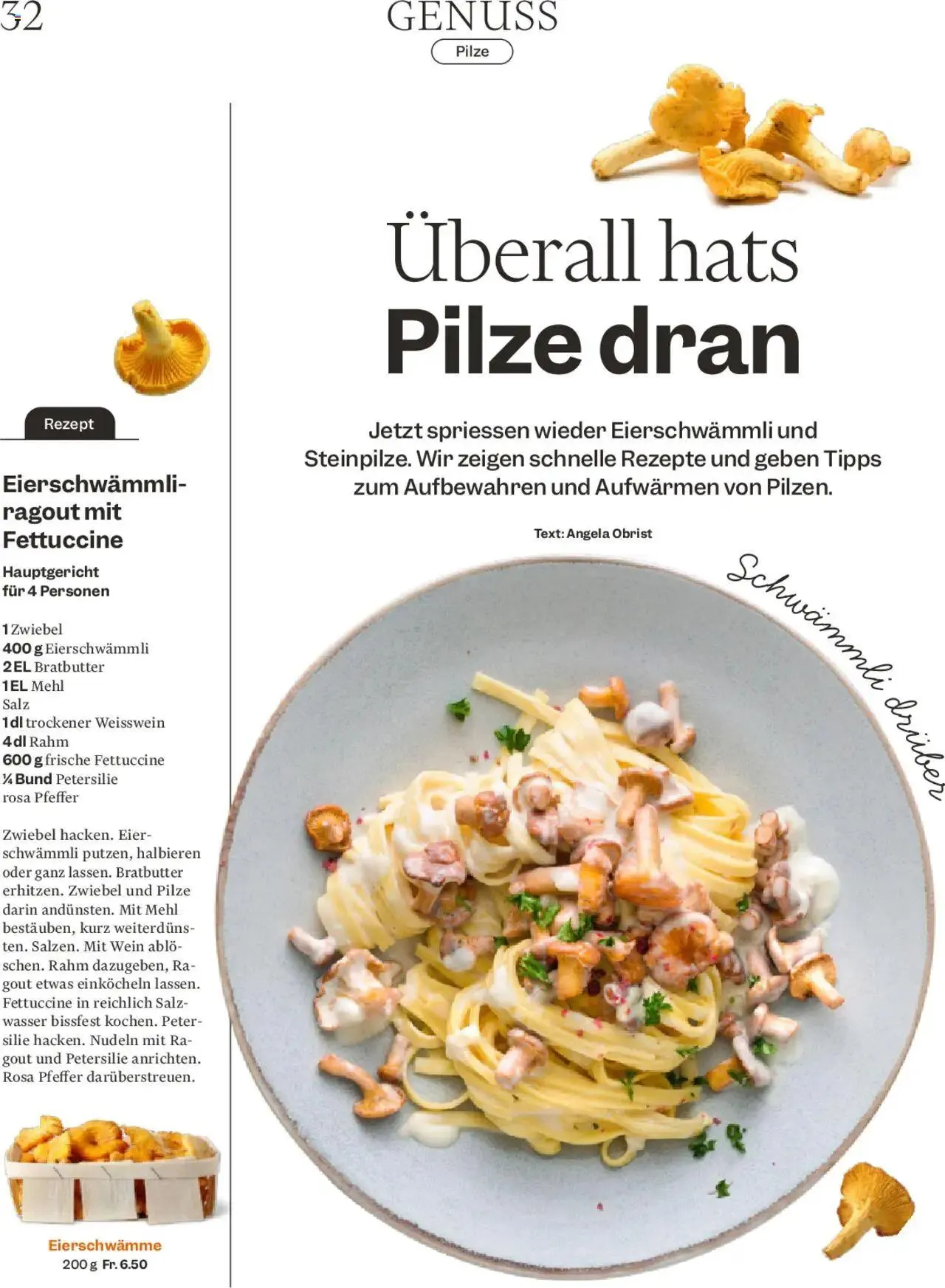 Migros - Magazin von 23. September bis 29. September 2024 - Prospekt seite  32
