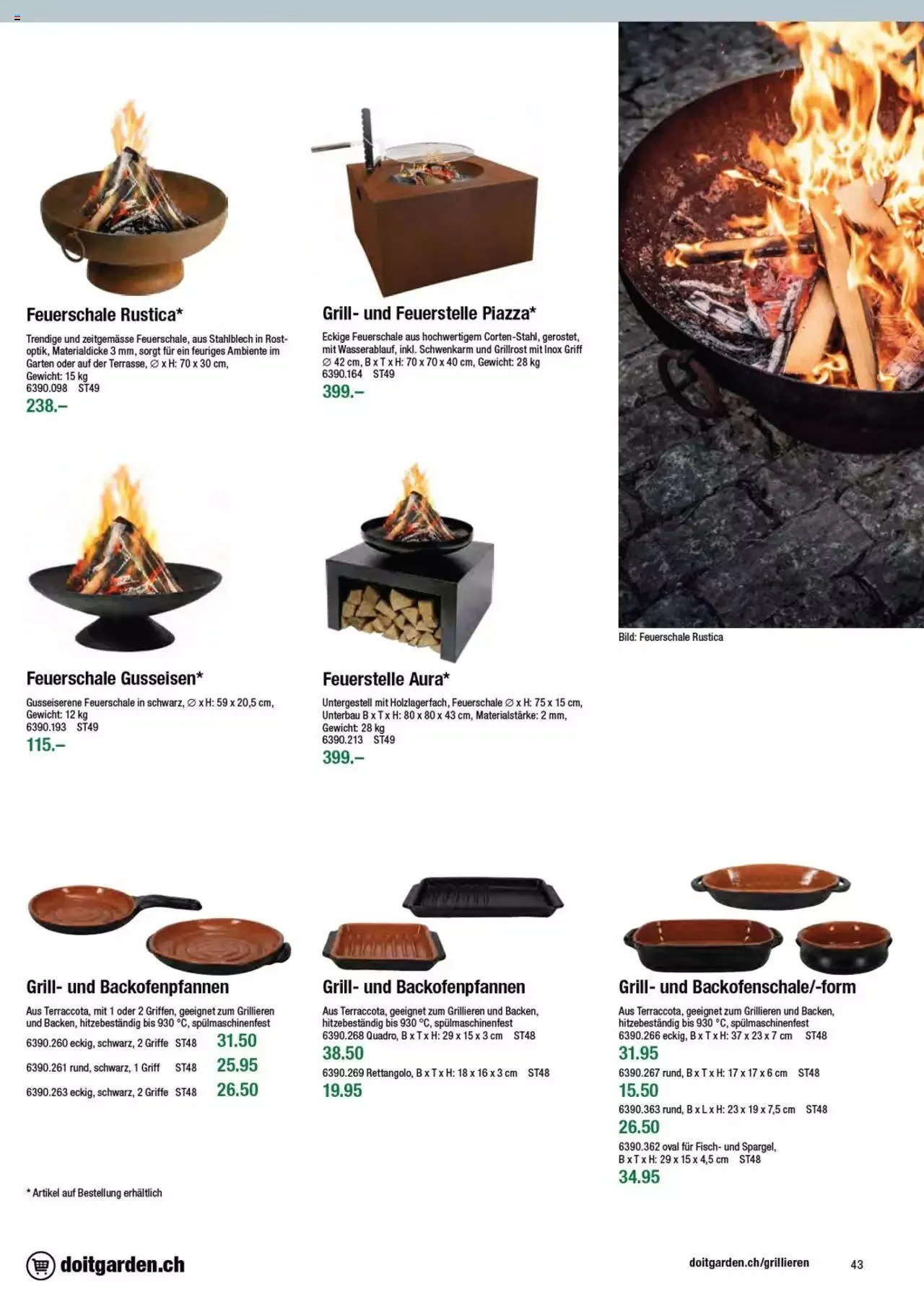 DO IT+GARDEN MIGROS - Grill von 13. Februar bis 31. Dezember 2023 - Prospekt seite  43