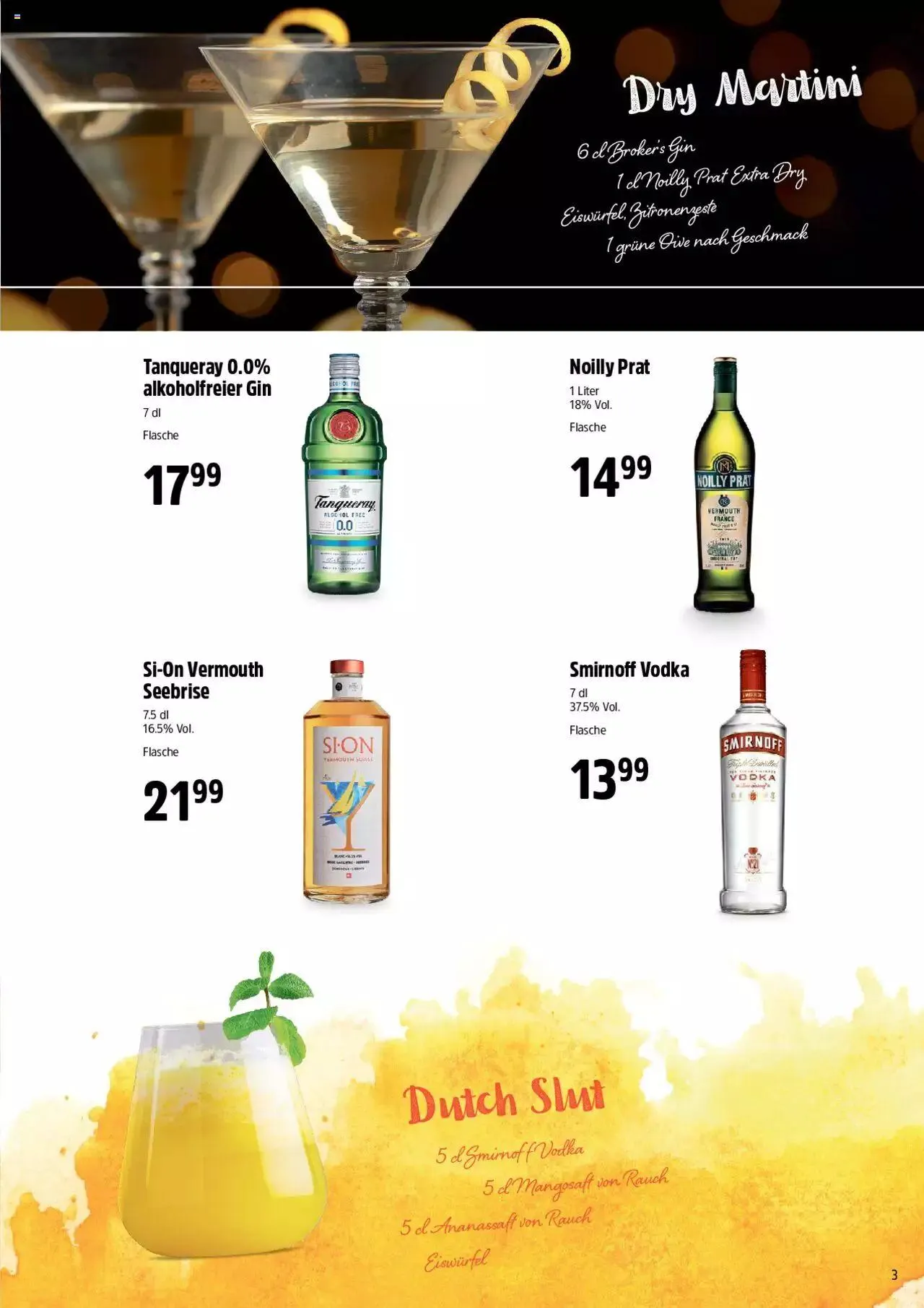 TopCC Aktionen Cocktails von 11. September bis 31. Dezember 2023 - Prospekt seite  3