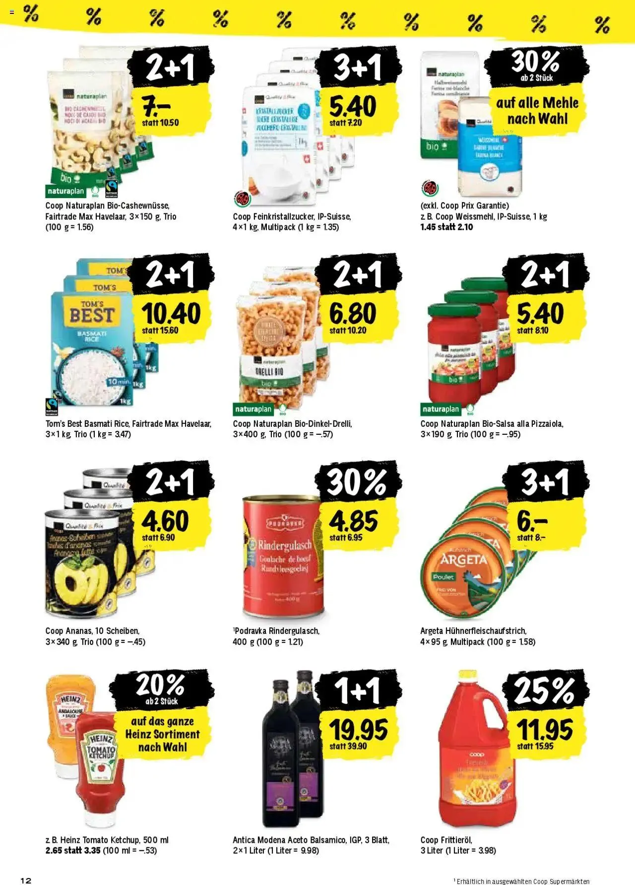 Coop Aktionen von 24. September bis 29. September 2024 - Prospekt seite  12