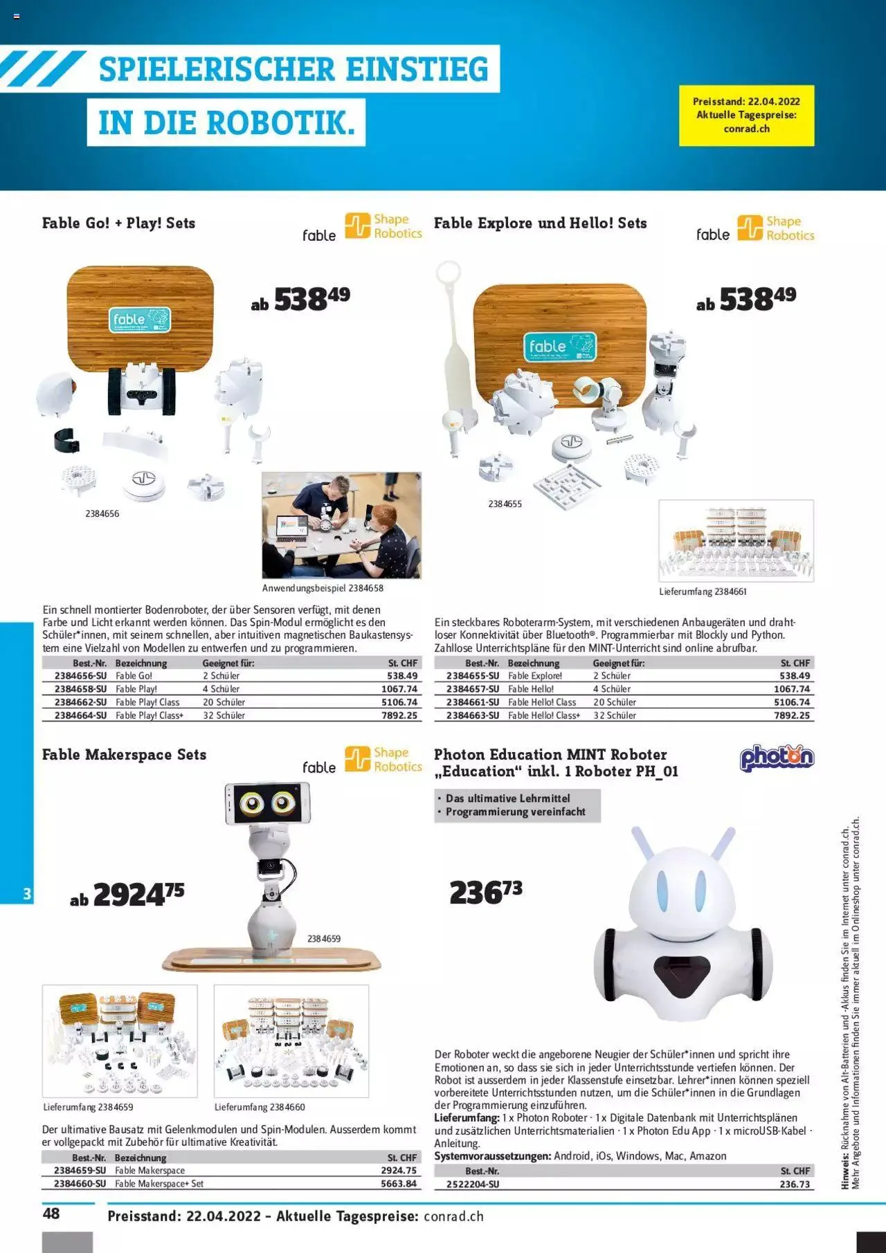 Conrad - Education 2022/23 von 5. Mai bis 31. Dezember 2023 - Prospekt seite  50