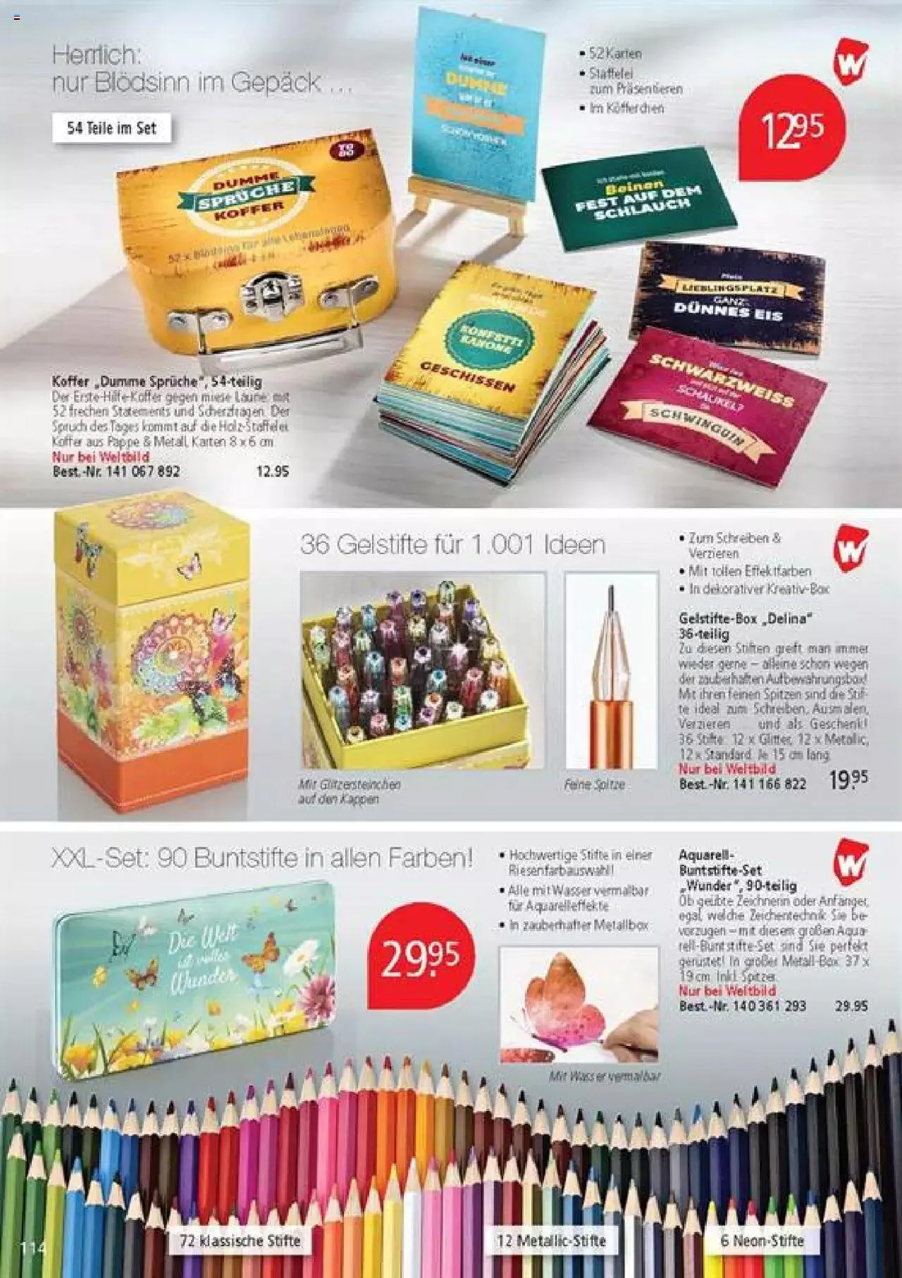 Weltbild - Aktueller Prospekt von 27. Januar bis 31. Dezember 2023 - Prospekt seite  114