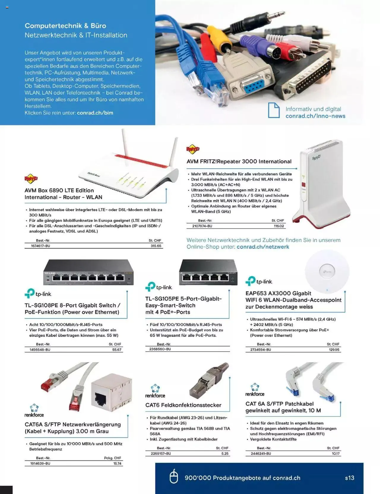 Conrad Innovation News von 24. Februar bis 31. Dezember 2023 - Prospekt seite 37