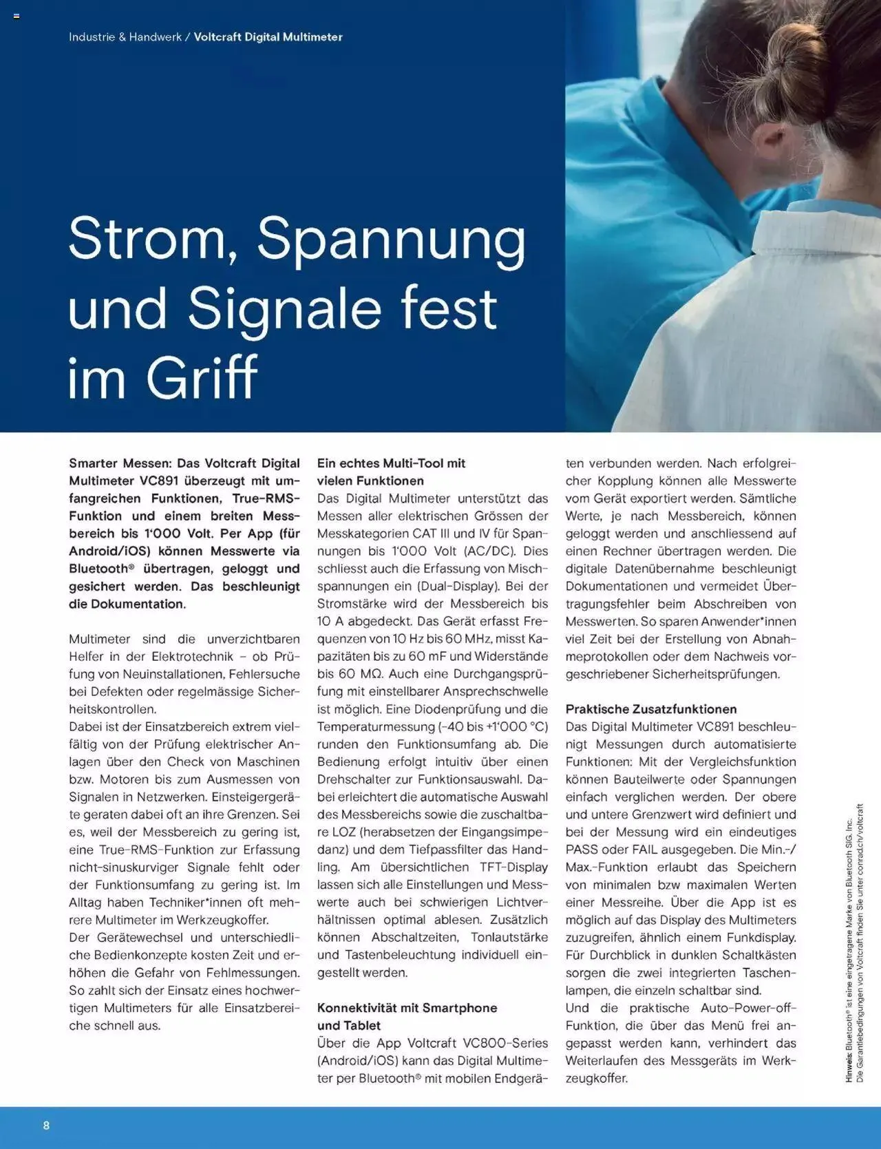 Conrad Innovation News von 24. Februar bis 31. Dezember 2023 - Prospekt seite  8