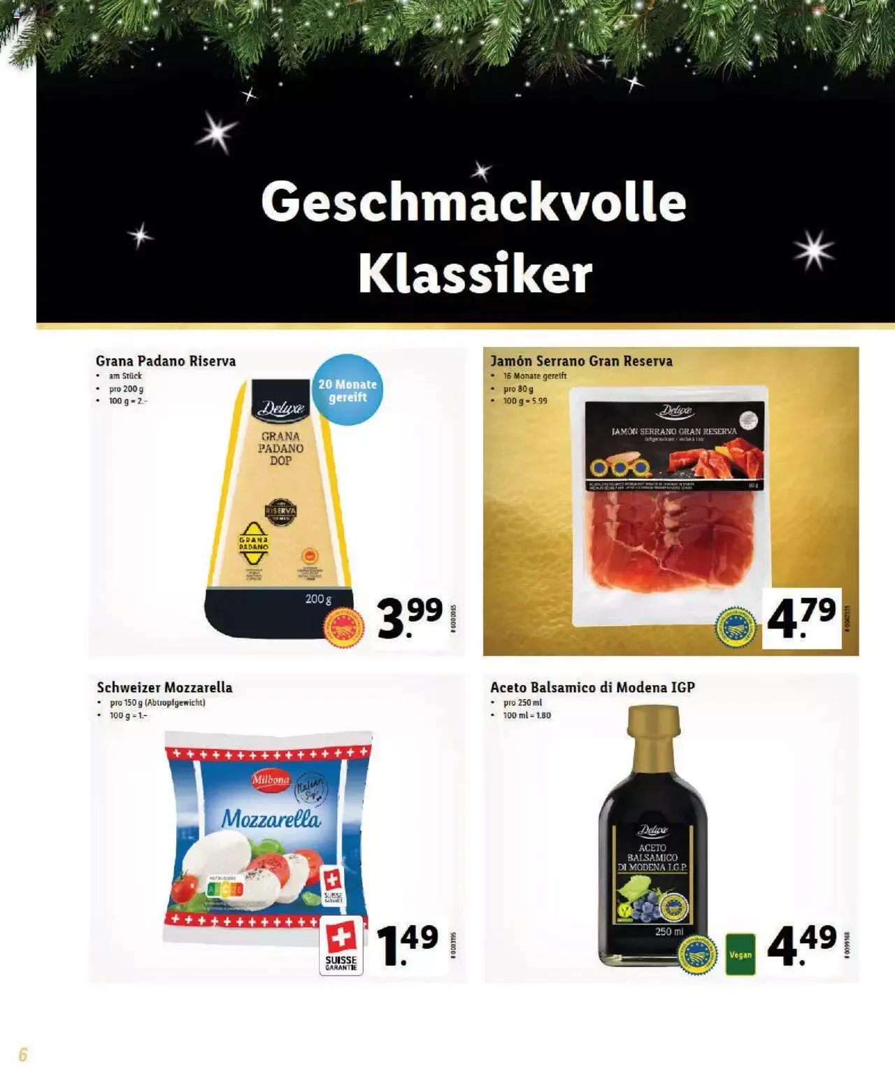 Lidl Magische Weihtnachstzeit von 2. November bis 31. Dezember 2023 - Prospekt seite 6