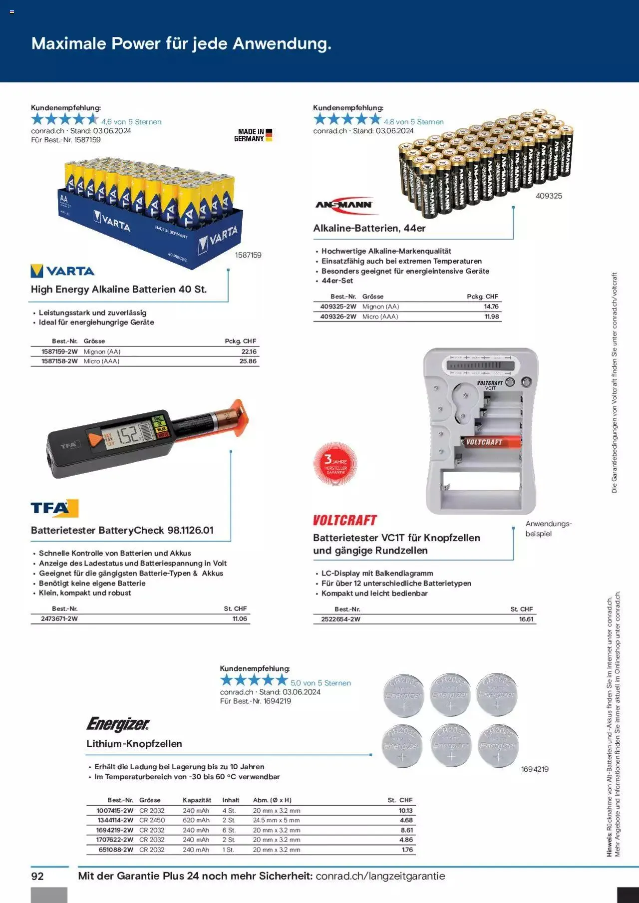 Conrad Aktionen Education von 17. Juni bis 9. Januar 2025 - Prospekt seite 94