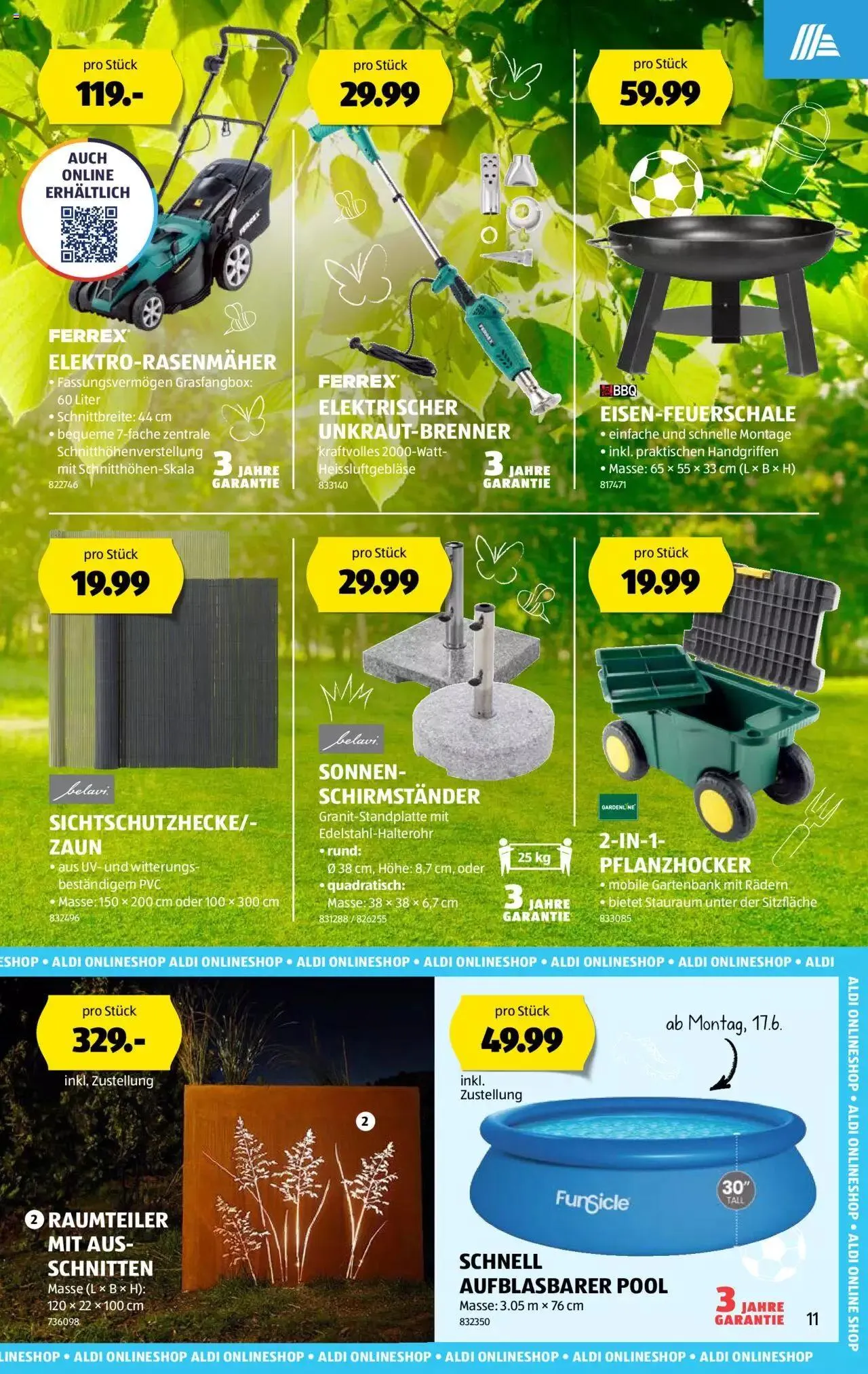 Aldi Aktionen von 13. Juni bis 19. Juni 2024 - Prospekt seite  11