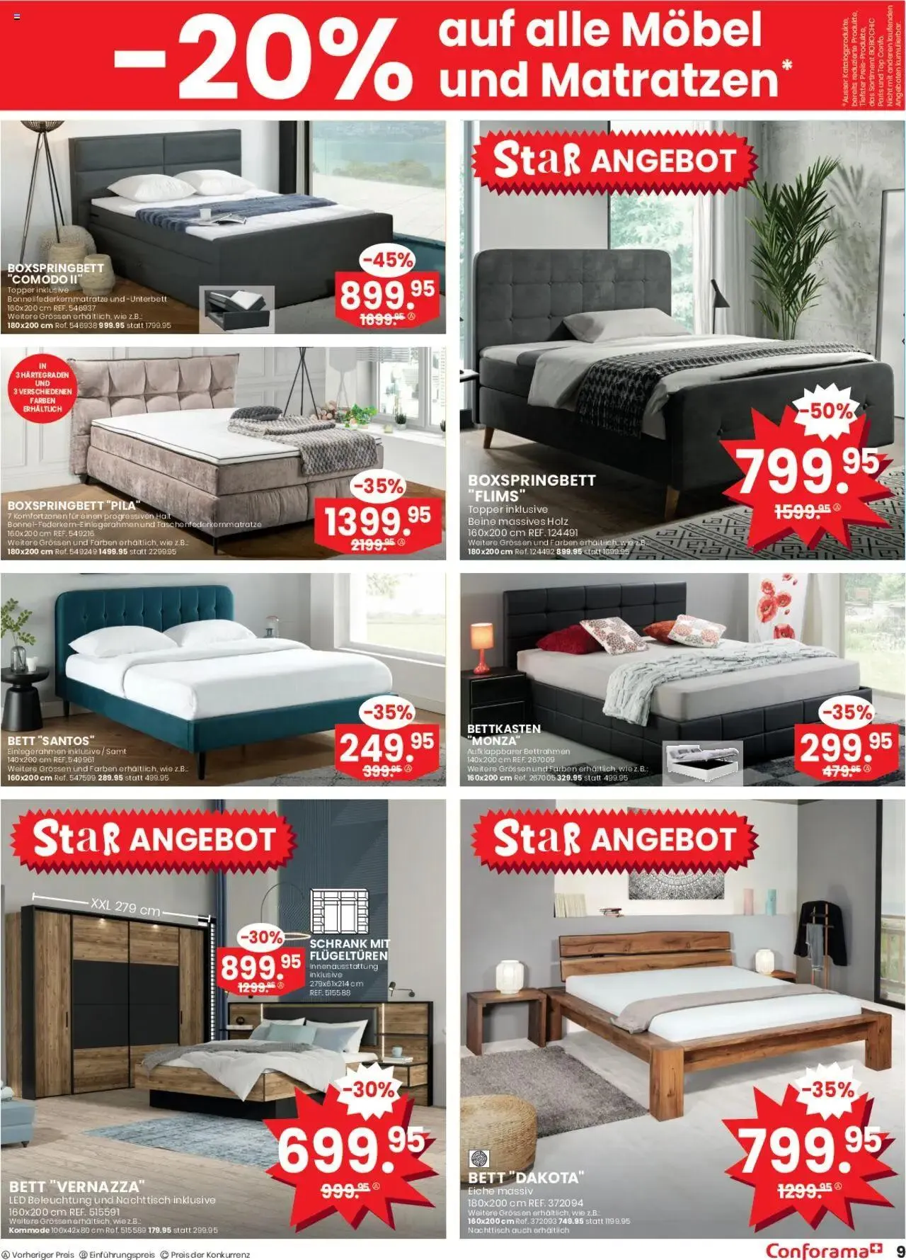 Conforama Aktionen Festival von 15. Oktober bis 28. Oktober 2024 - Prospekt seite  9