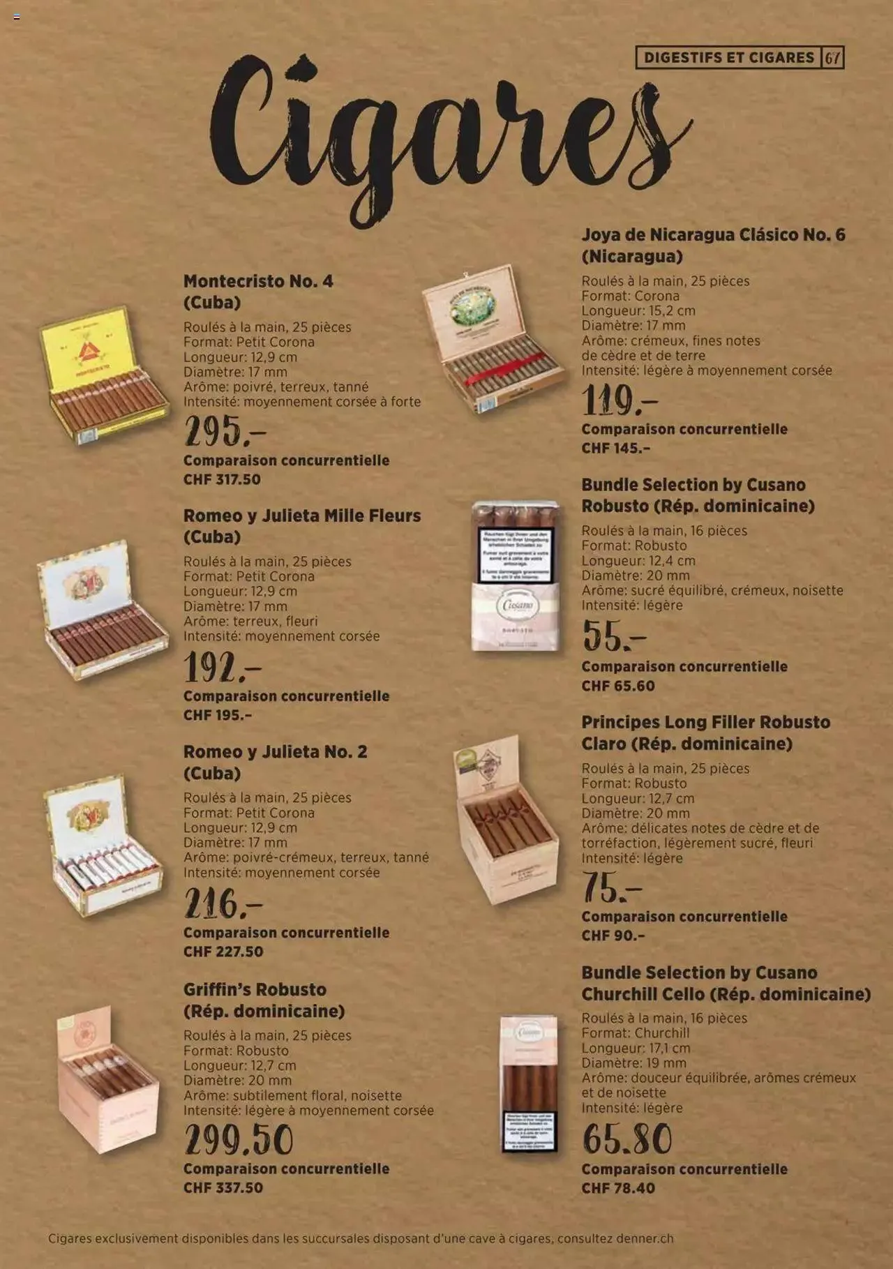 Denner Guide des vins 2023 /2024 FR von 11. September bis 31. Dezember 2024 - Prospekt seite  67