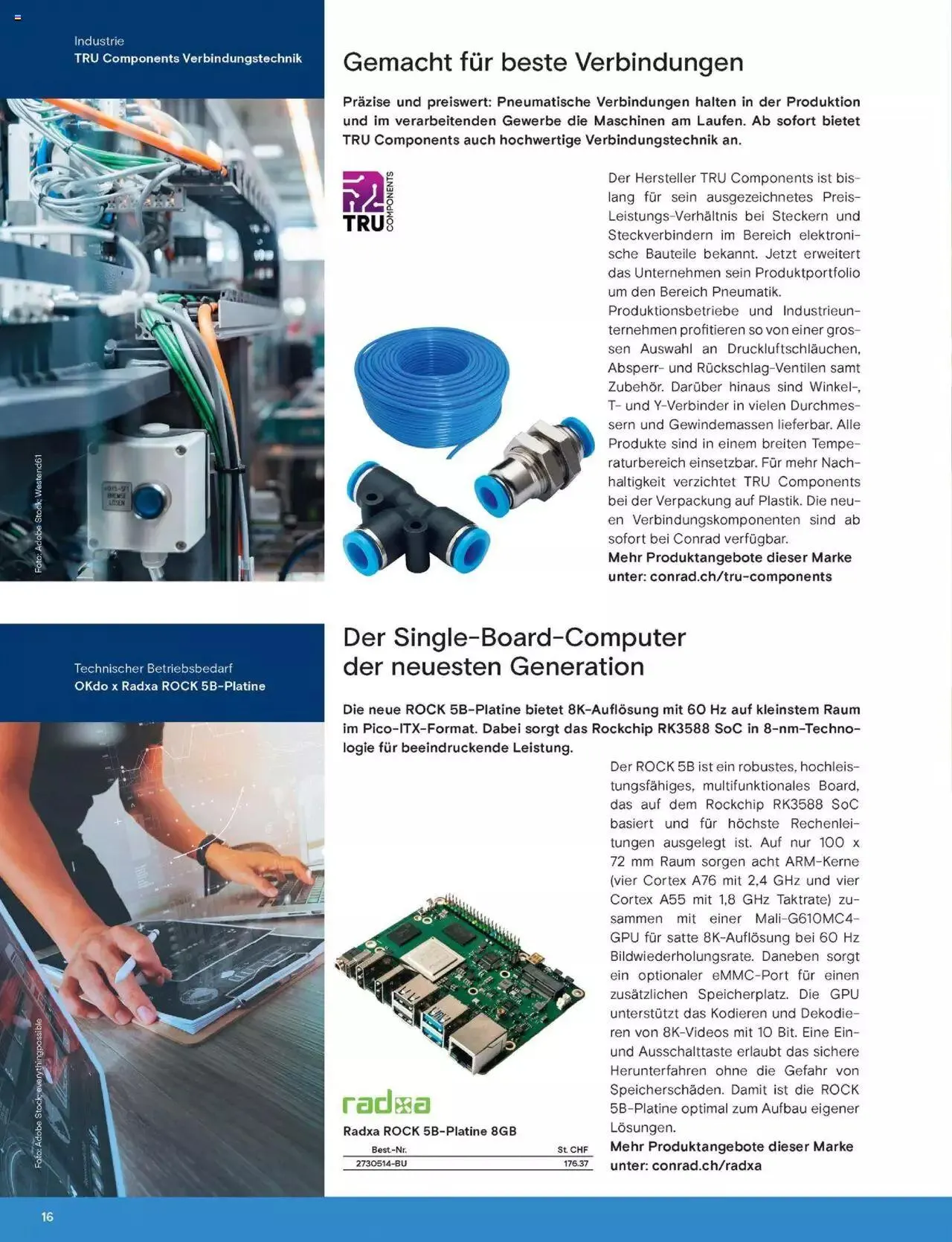 Conrad Innovation News von 24. Februar bis 31. Dezember 2023 - Prospekt seite 16