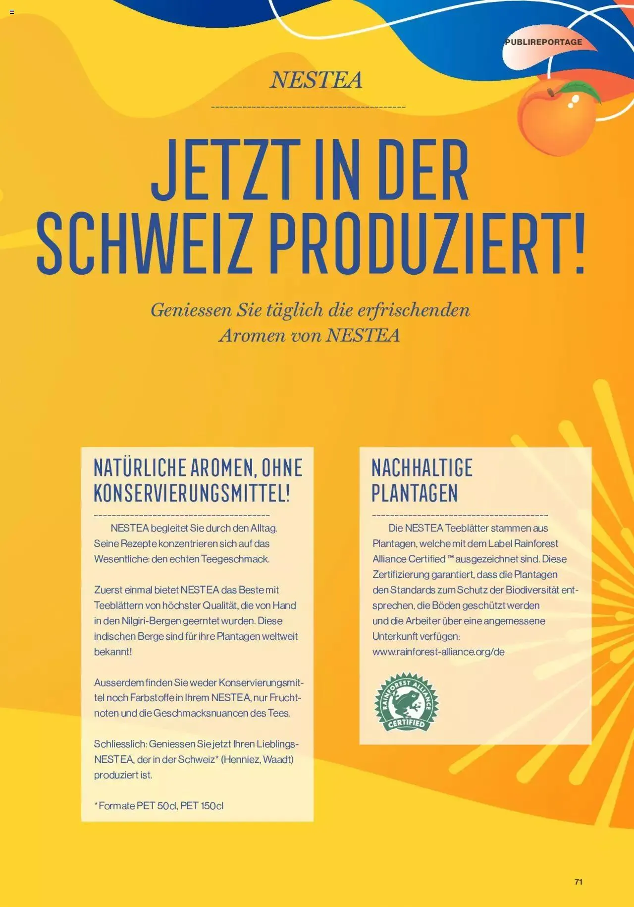 SPAR Kundenmagazin von 22. September bis 31. Dezember 2023 - Prospekt seite  71