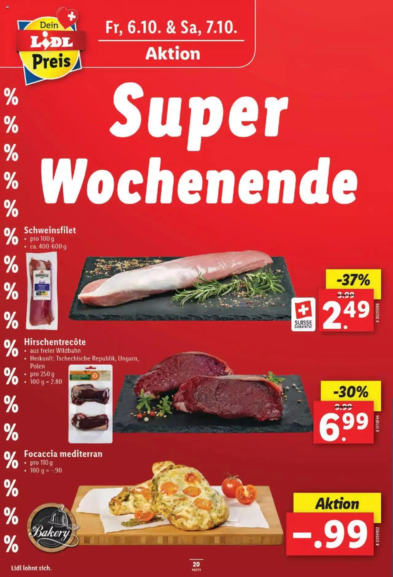 Lidl Aktionen von 5. Oktober bis 11. Oktober 2023 - Prospekt seite 20