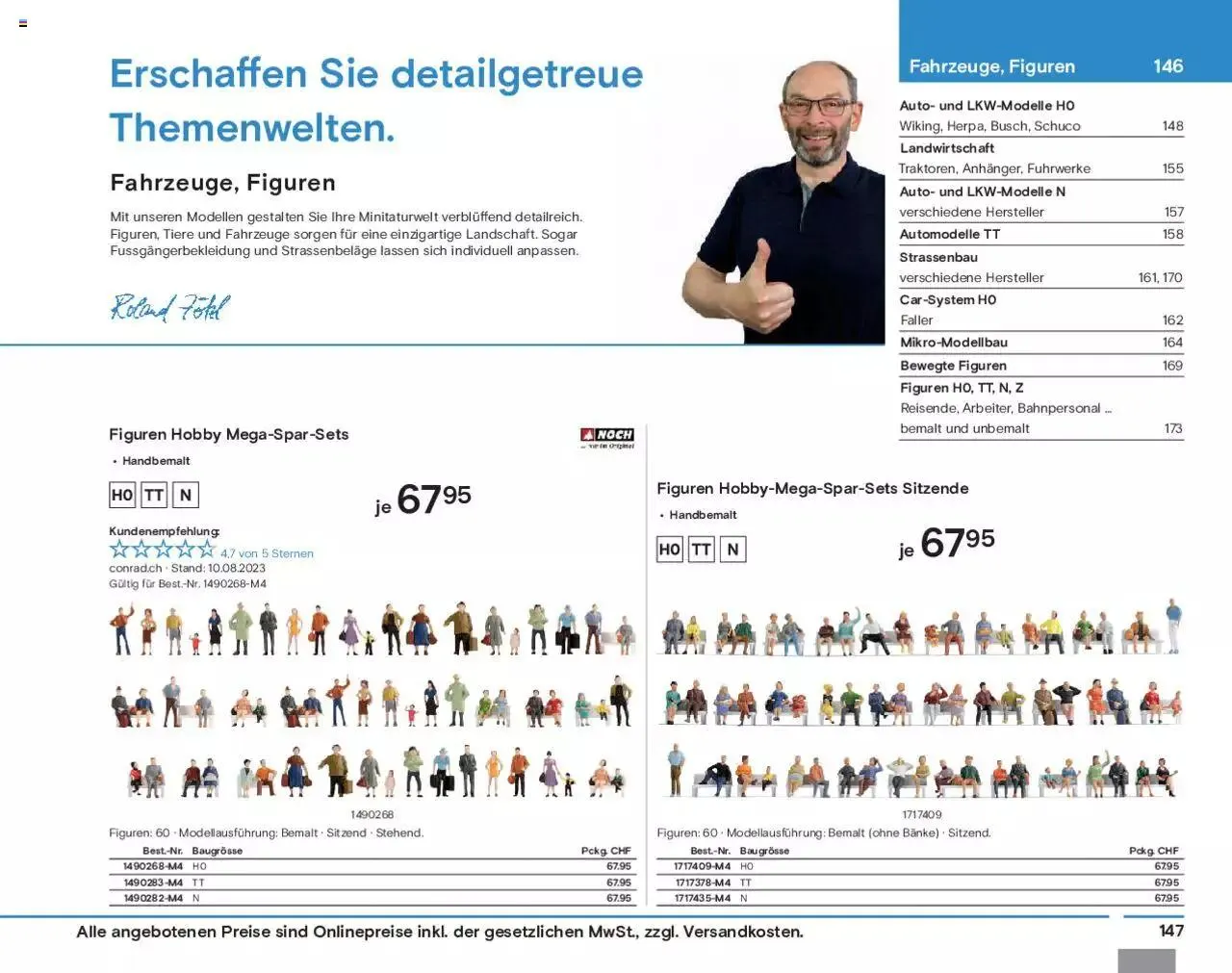 Conrad Modellbahn Katalog 2023/24 von 5. September bis 31. Dezember 2023 - Prospekt seite  149