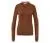 Zopfstrickpullover, cognac