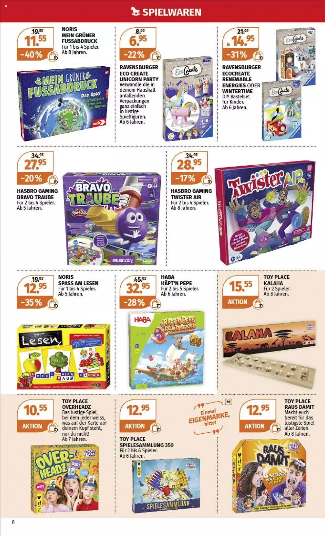 Müller Aktionen von 26. November bis 9. Dezember 2023 - Prospekt seite 8