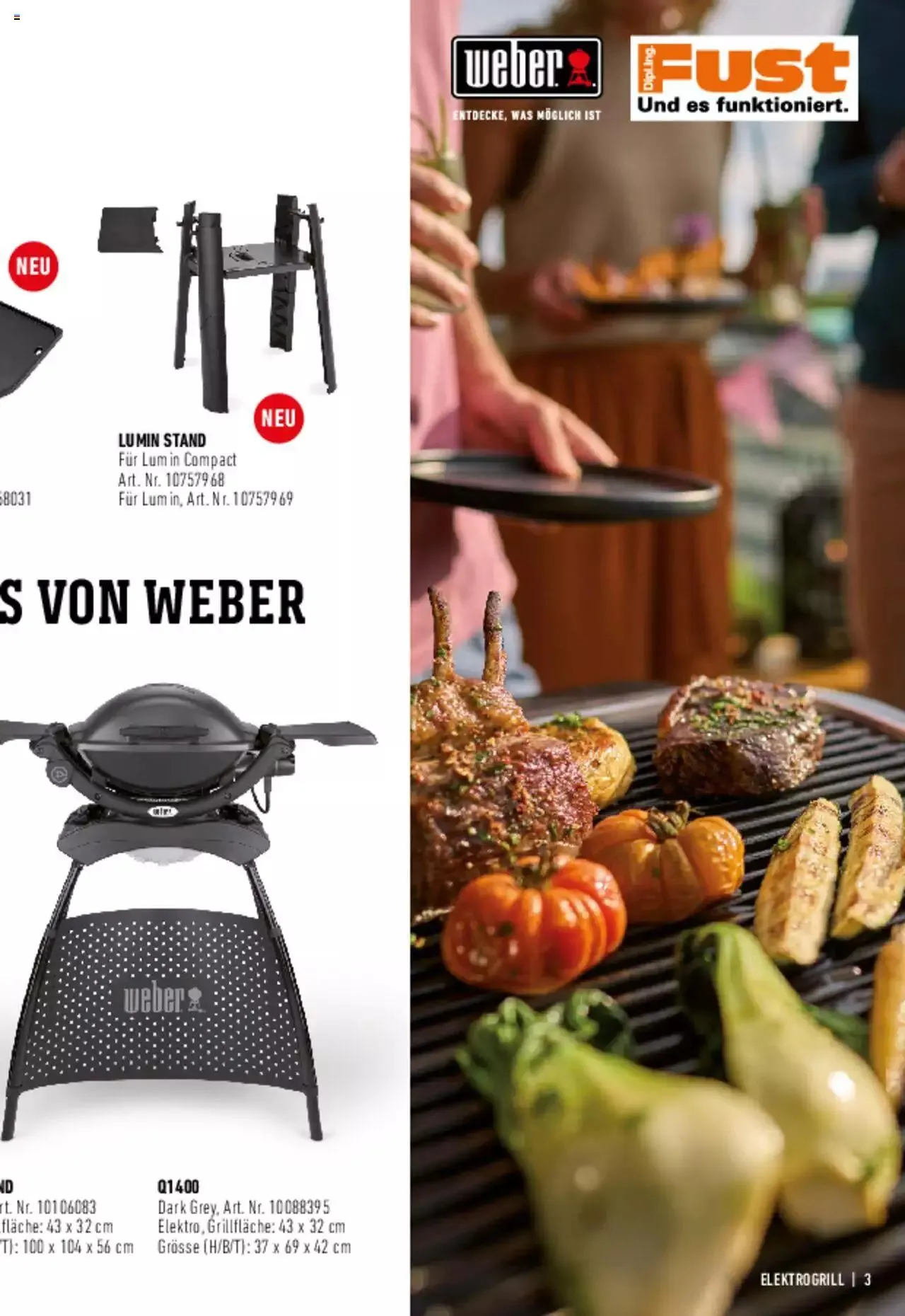 Fust Grill Zeit von 4. April bis 31. Dezember 2023 - Prospekt seite  6