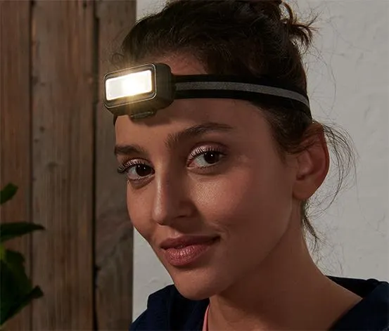 Kompakte Stirnlampe